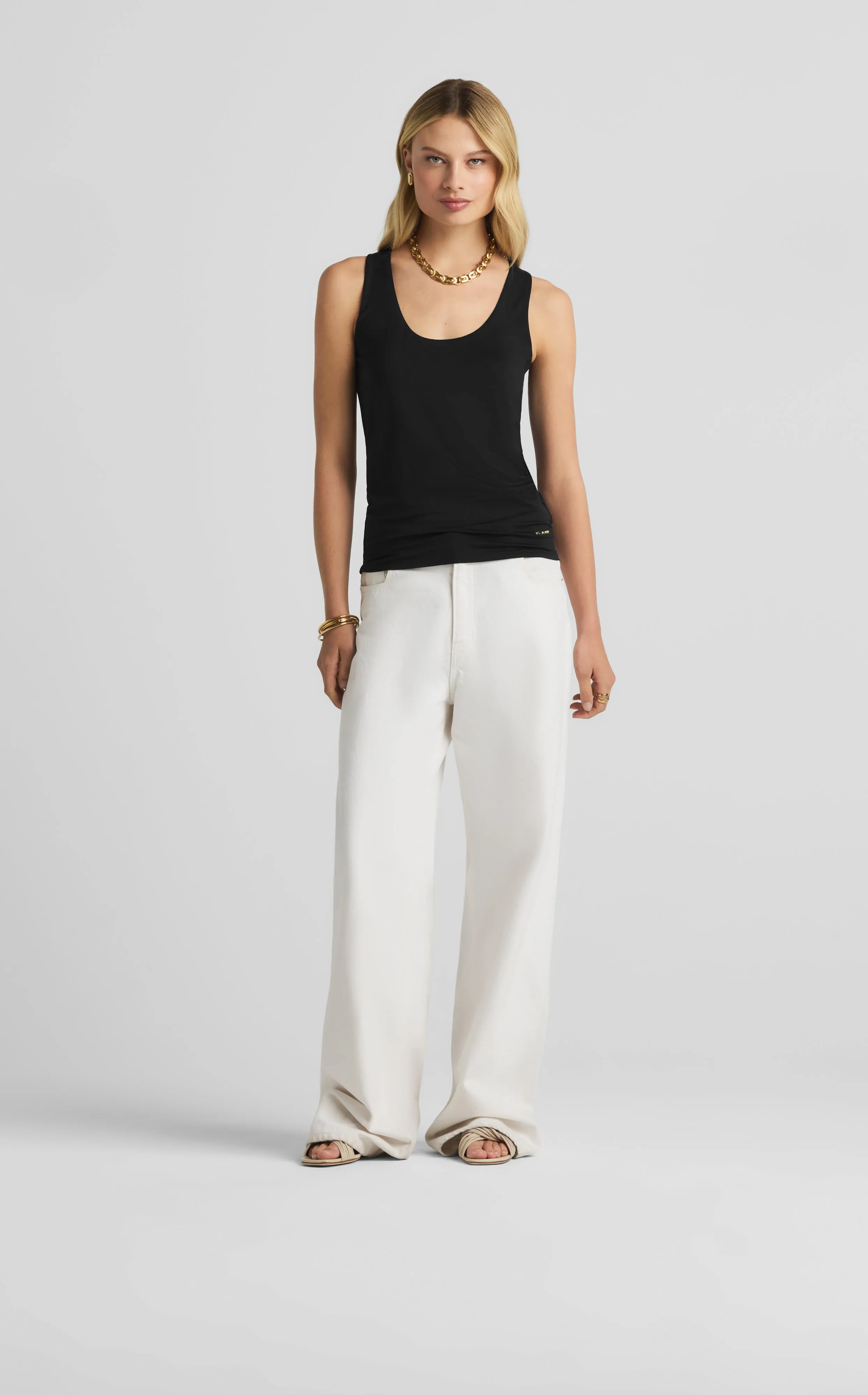 Polished Jersey Tank sold by St. John product image thumbnail 2