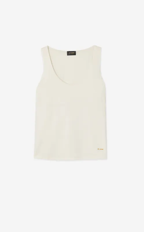 Polished Jersey Tank sold by St. John