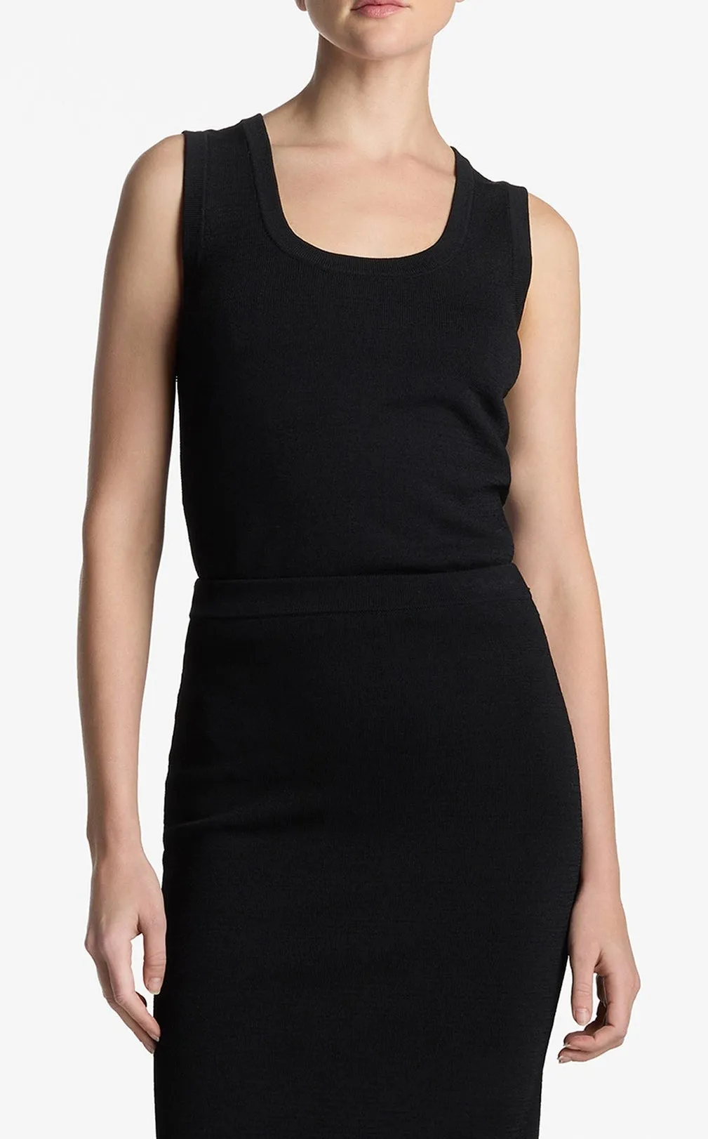 Santiago Knit Scoop Neck Shell sold by St. John product image thumbnail 3