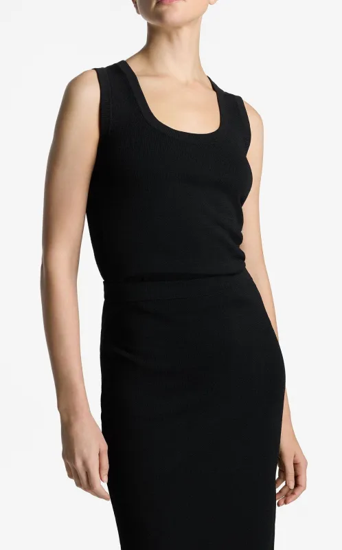 Santiago Knit Scoop Neck Shell sold by St. John