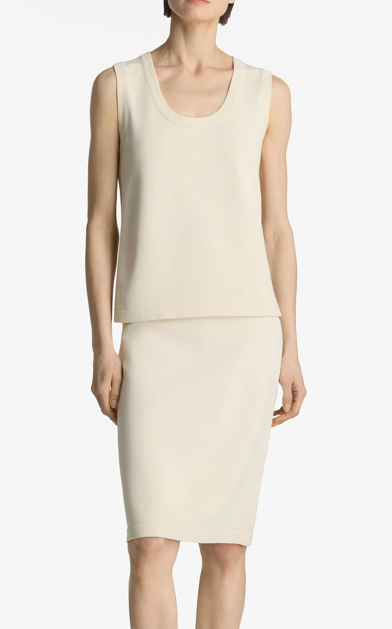 Santiago Knit Scoop Neck Shell sold by St. John product image thumbnail 3