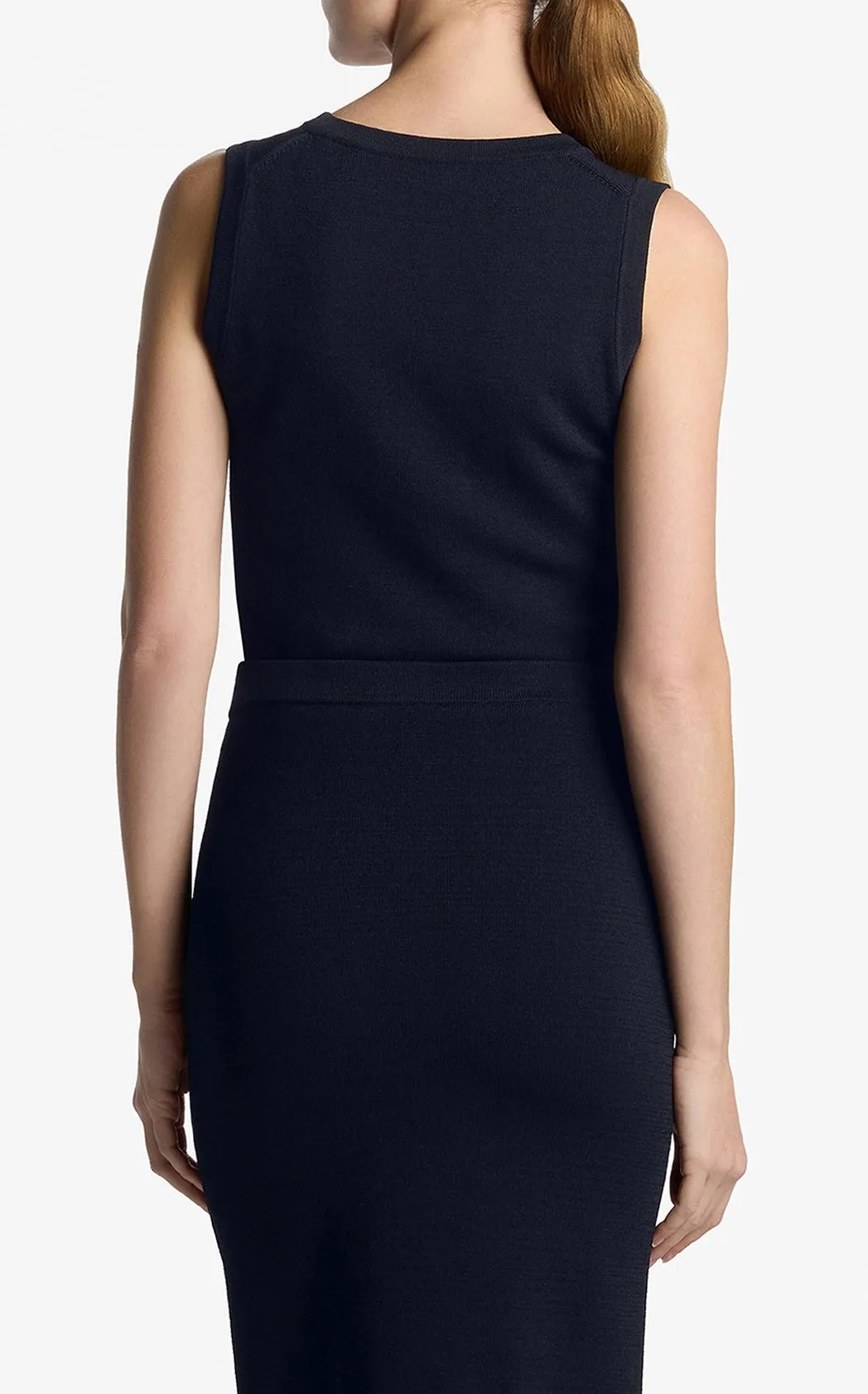 Santiago Knit Scoop Neck Shell sold by St. John product image thumbnail 4