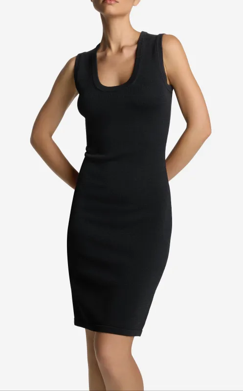 Santiago Knit Scoop Neck Dress sold by St. John