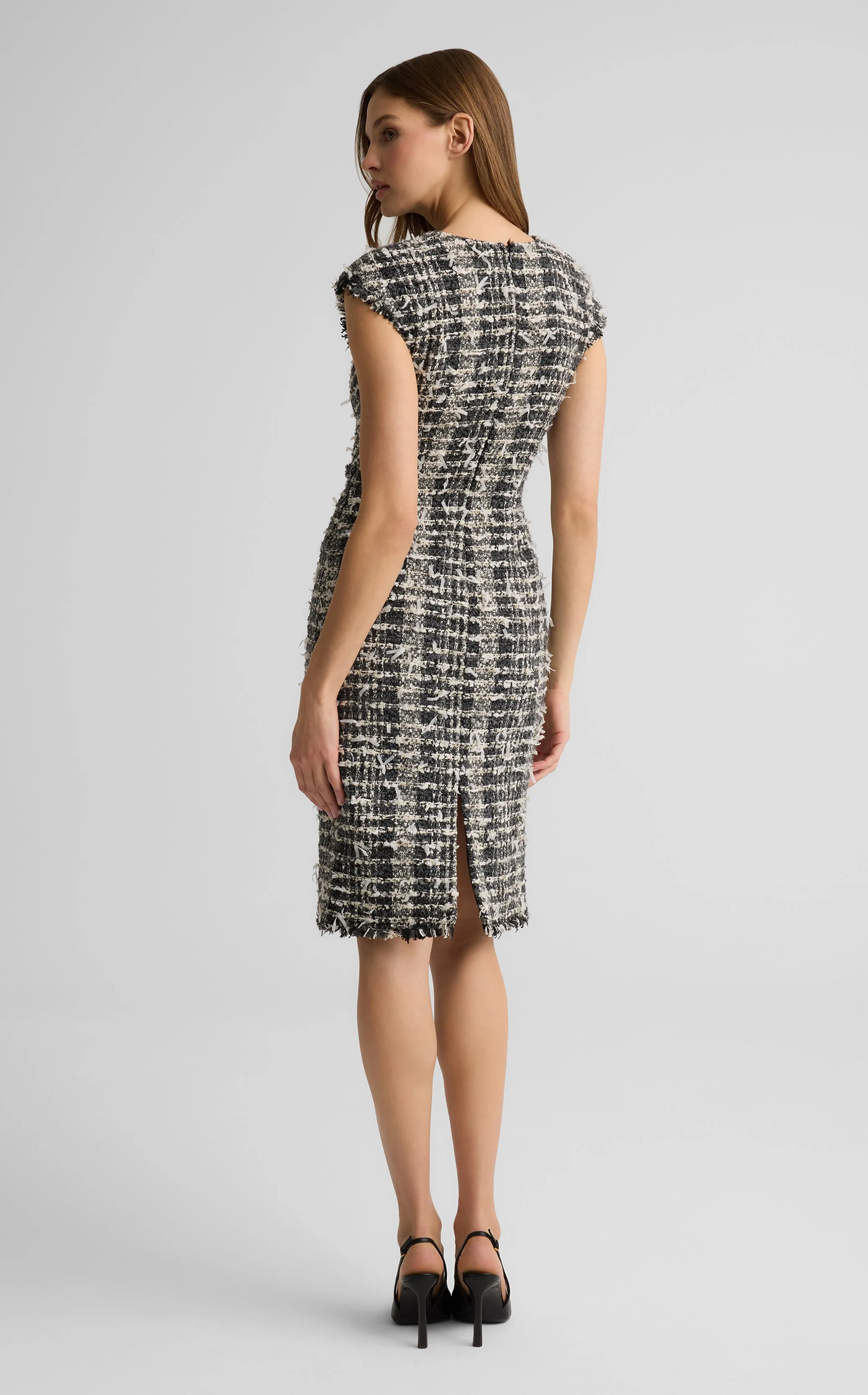 Vivi Dress in Topanga Tweed sold by St. John product image thumbnail 5