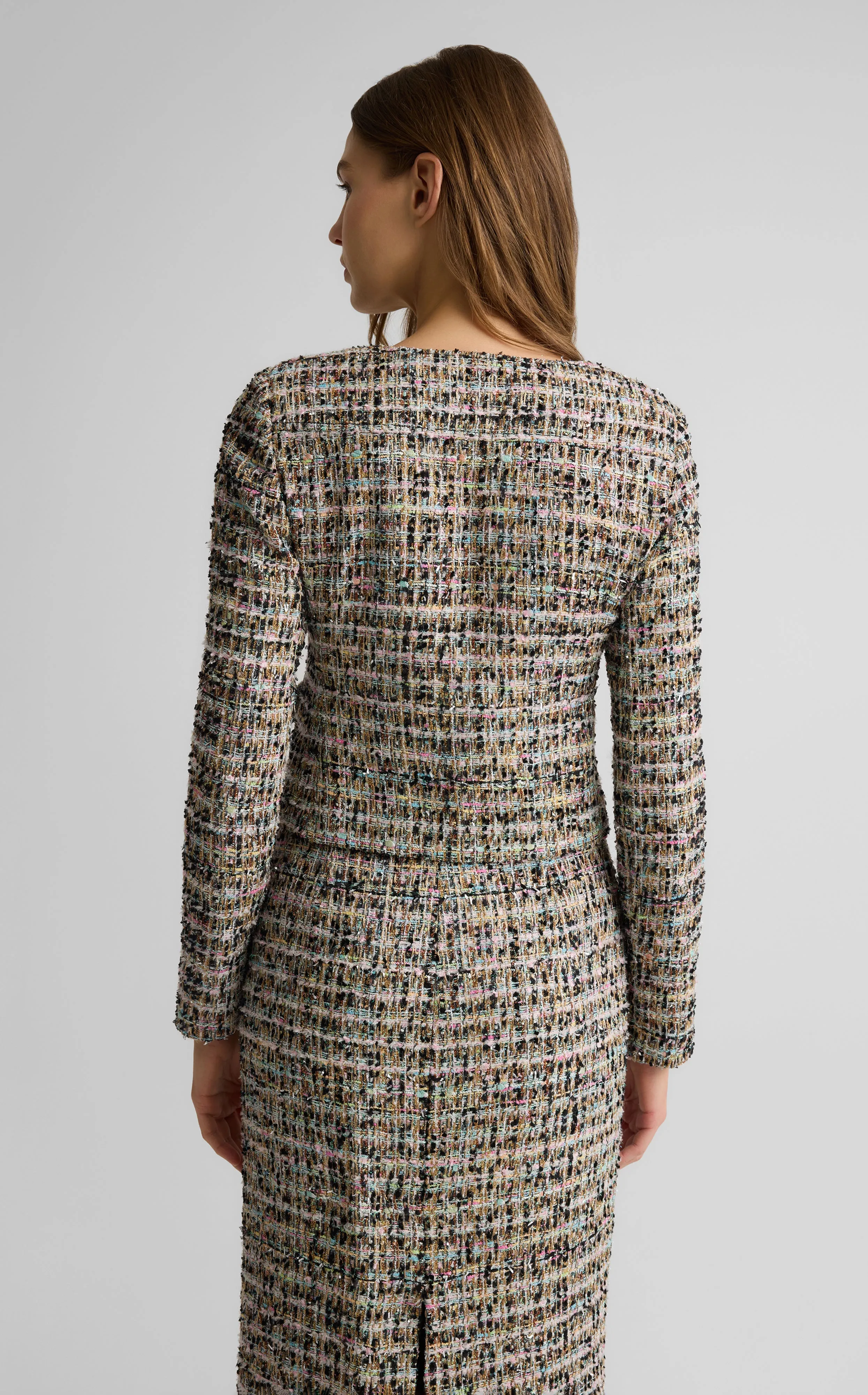 Ulyissa Jacket in Cienega Tweed sold by St. John product image thumbnail 4