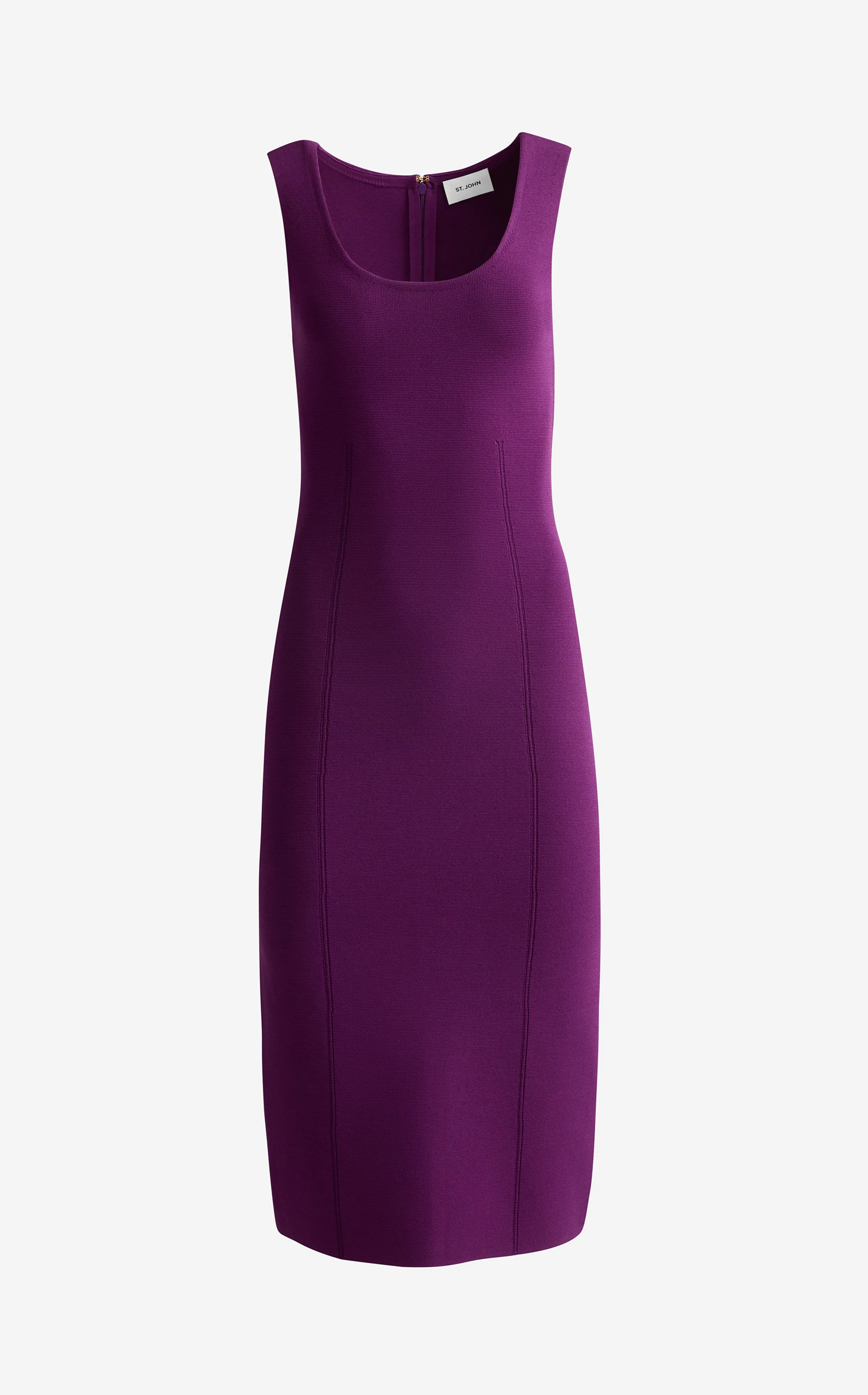 Lynn Dress in Santa Roma Knit sold by St. John product image thumbnail 2