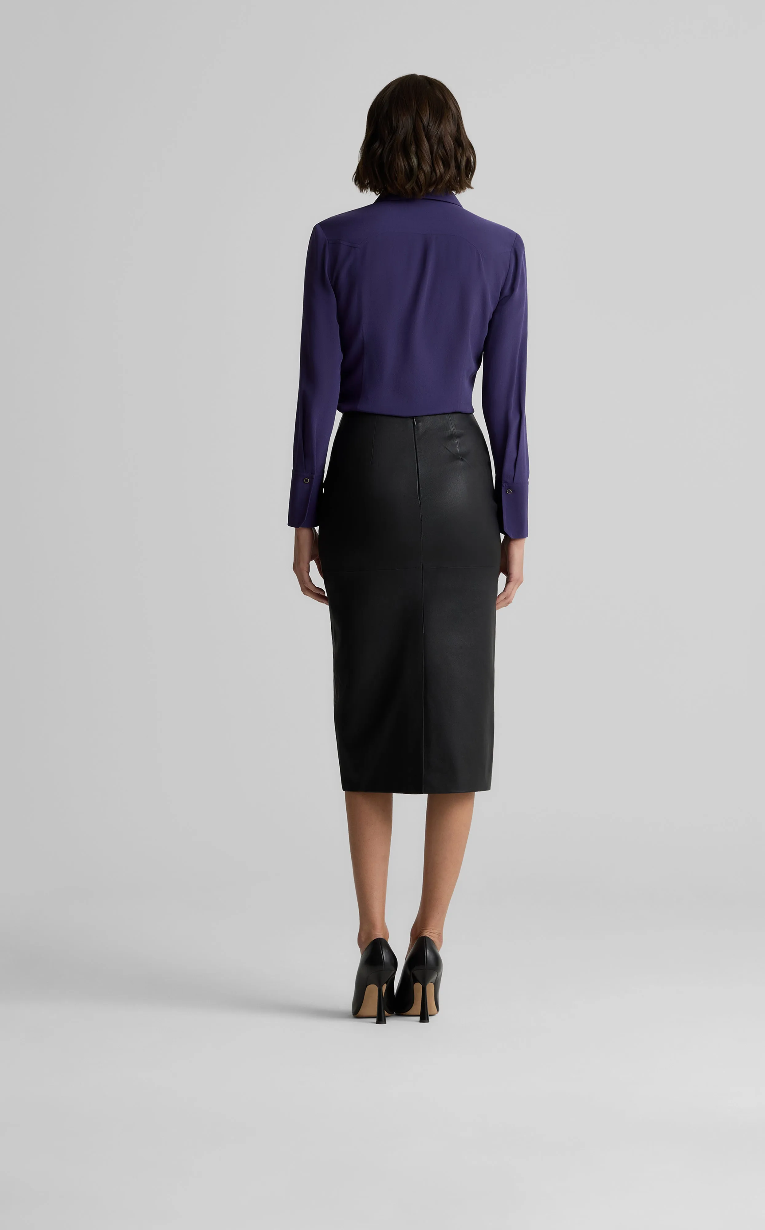 Maya Top in Silk Crepe sold by St. John product image thumbnail 4