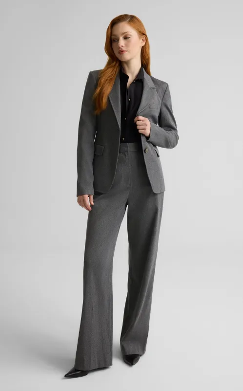 Amaris Jacket in Stretch Twill Suiting made by St. John