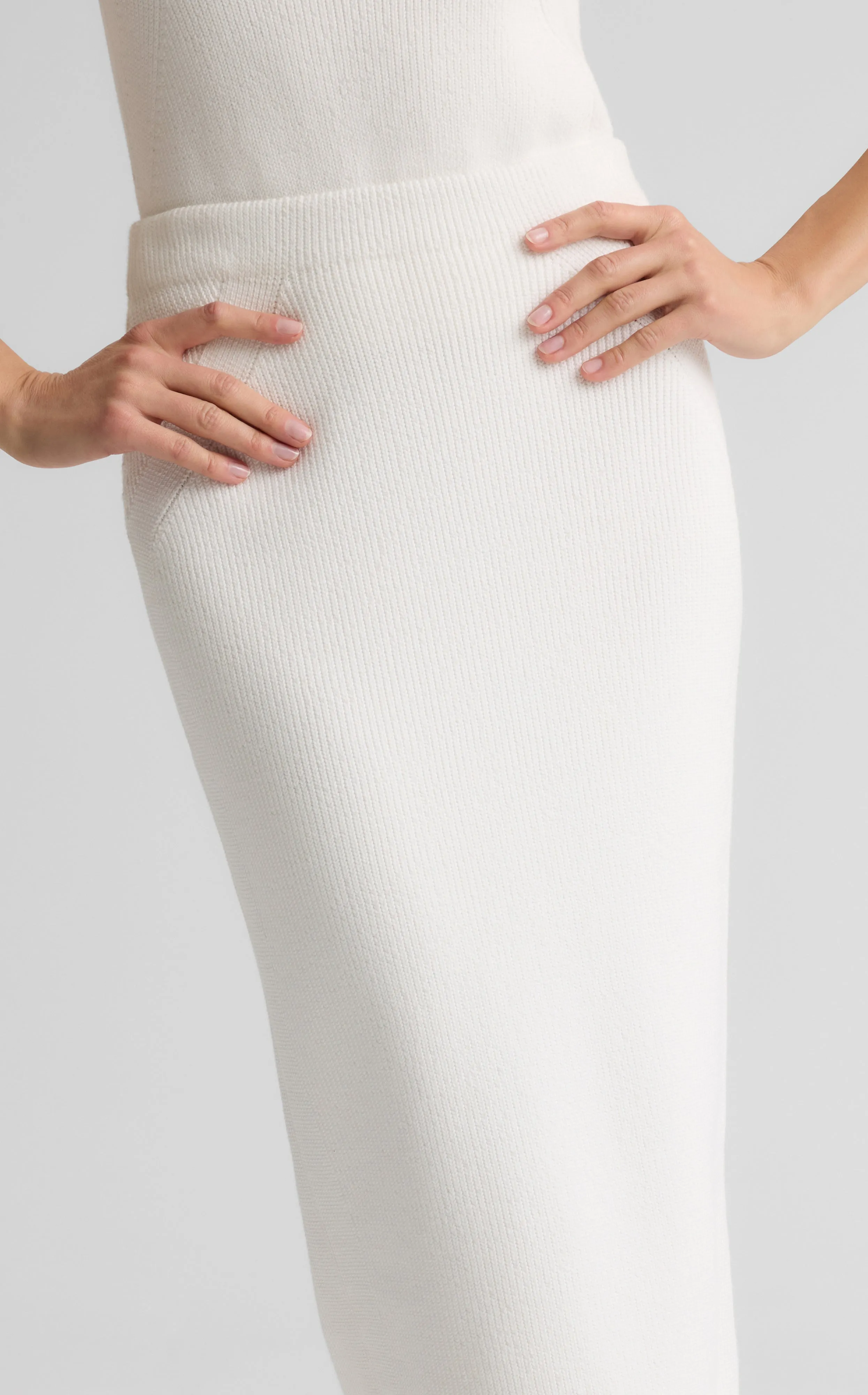 Rhea Skirt in Redondo Rib Knit sold by St. John product image thumbnail 3