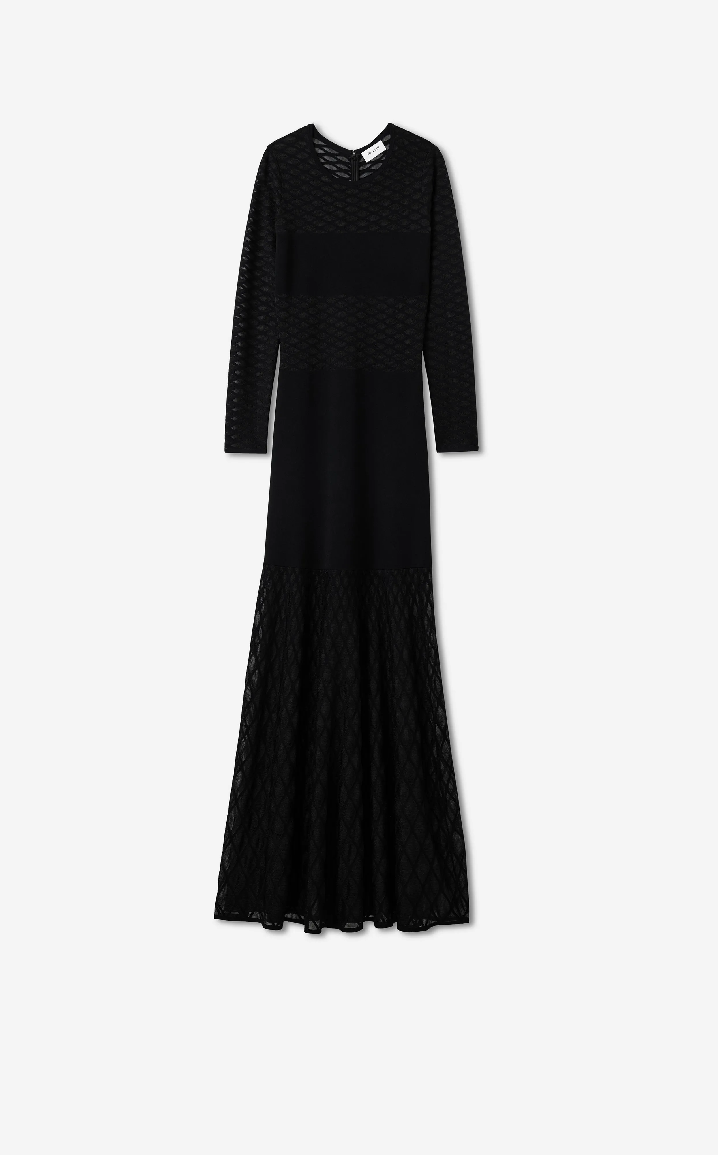 Dina Gown in Diamond Knit sold by St. John product image thumbnail 2