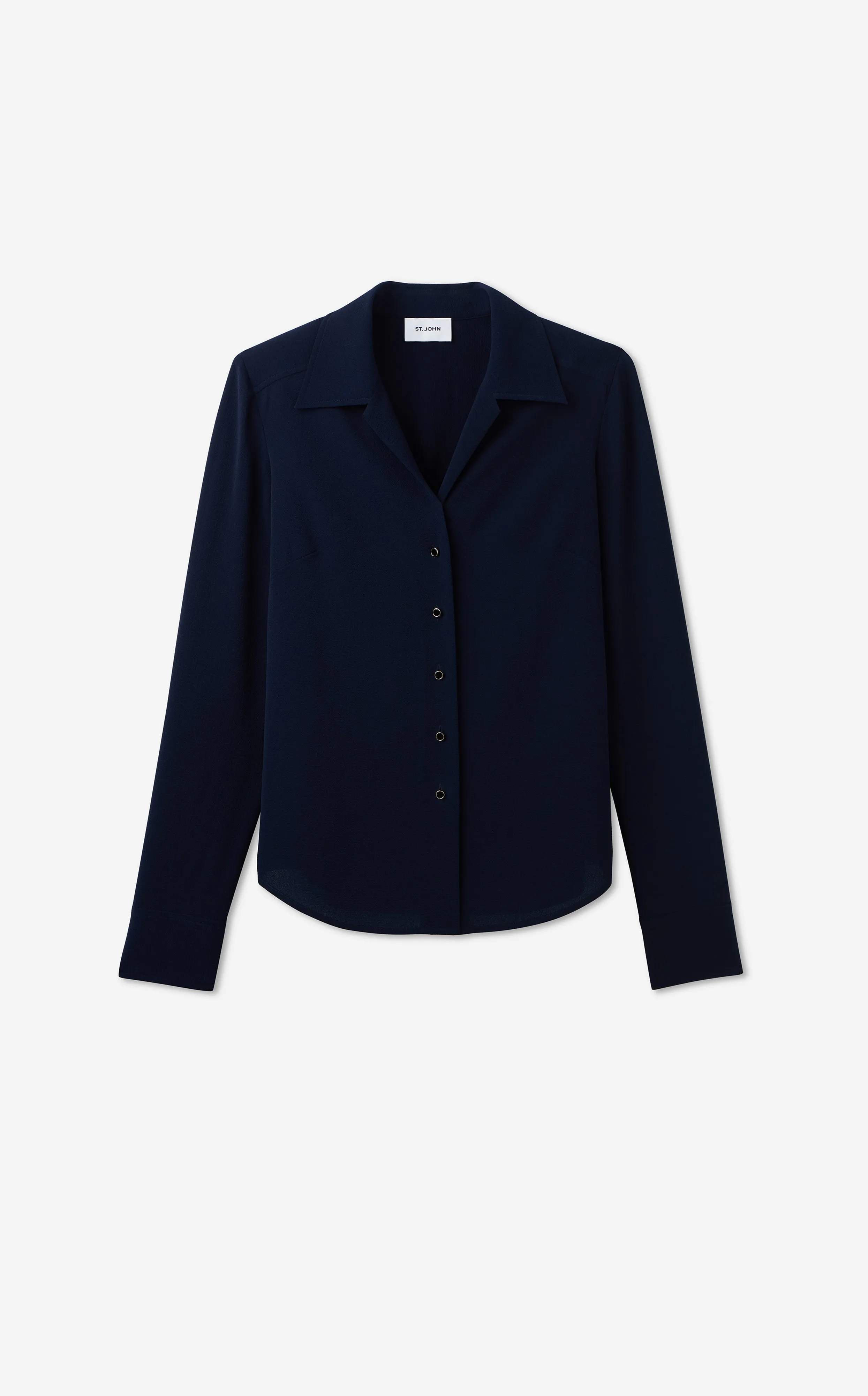 Noel Blouse in Lightweight Crepe sold by St. John product image thumbnail 2