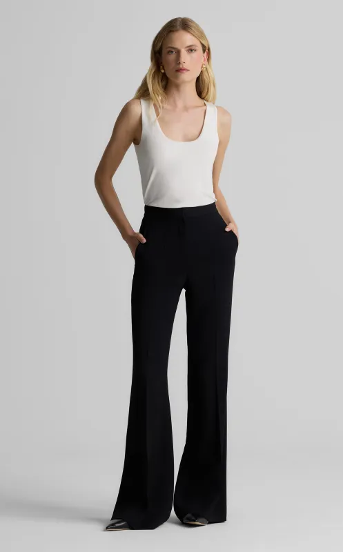 Ava Pant in Stretch Italian Viscose Blend sold by St. John