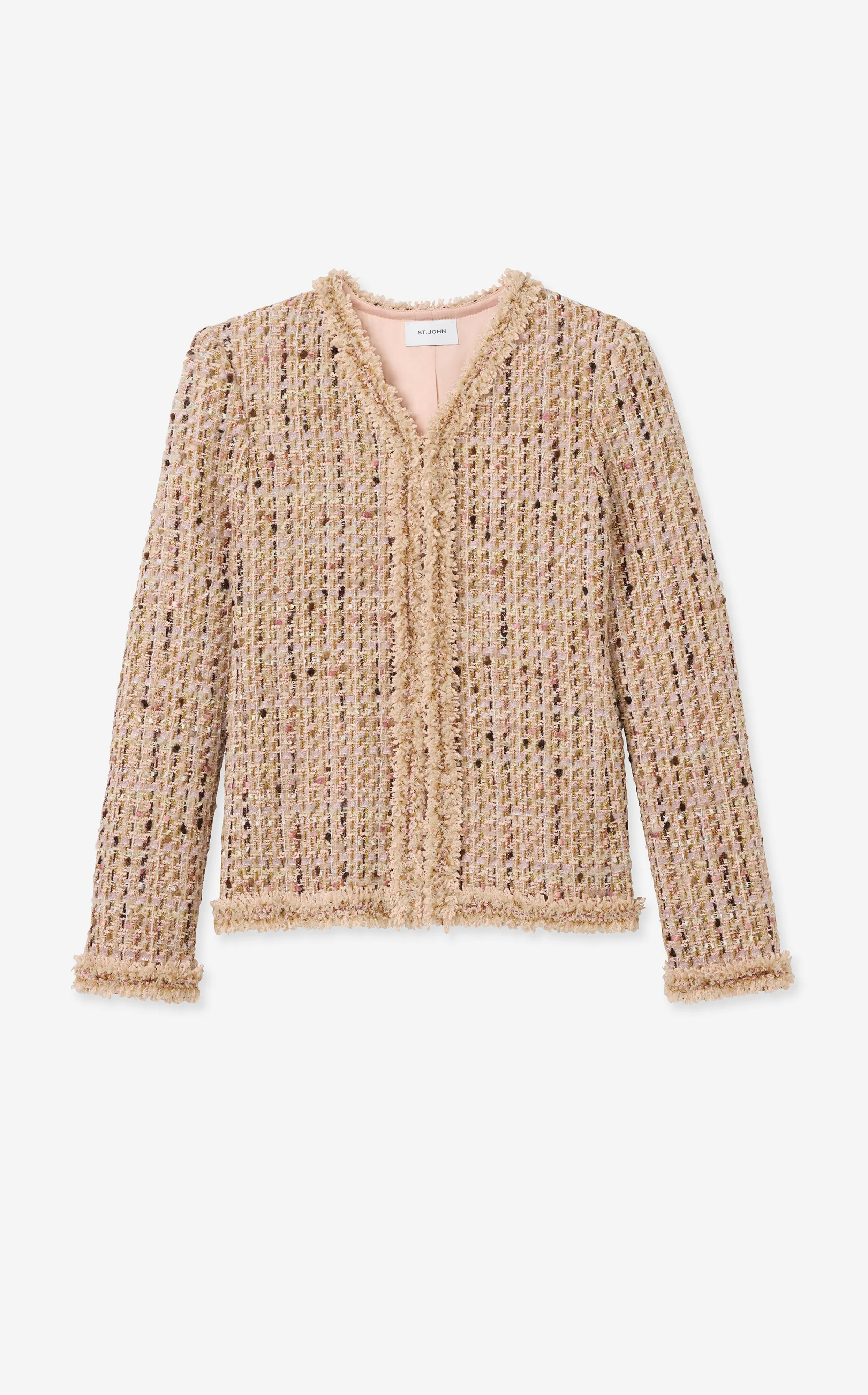 Susan Jacket in Metallic Tweed sold by St. John product image thumbnail 2