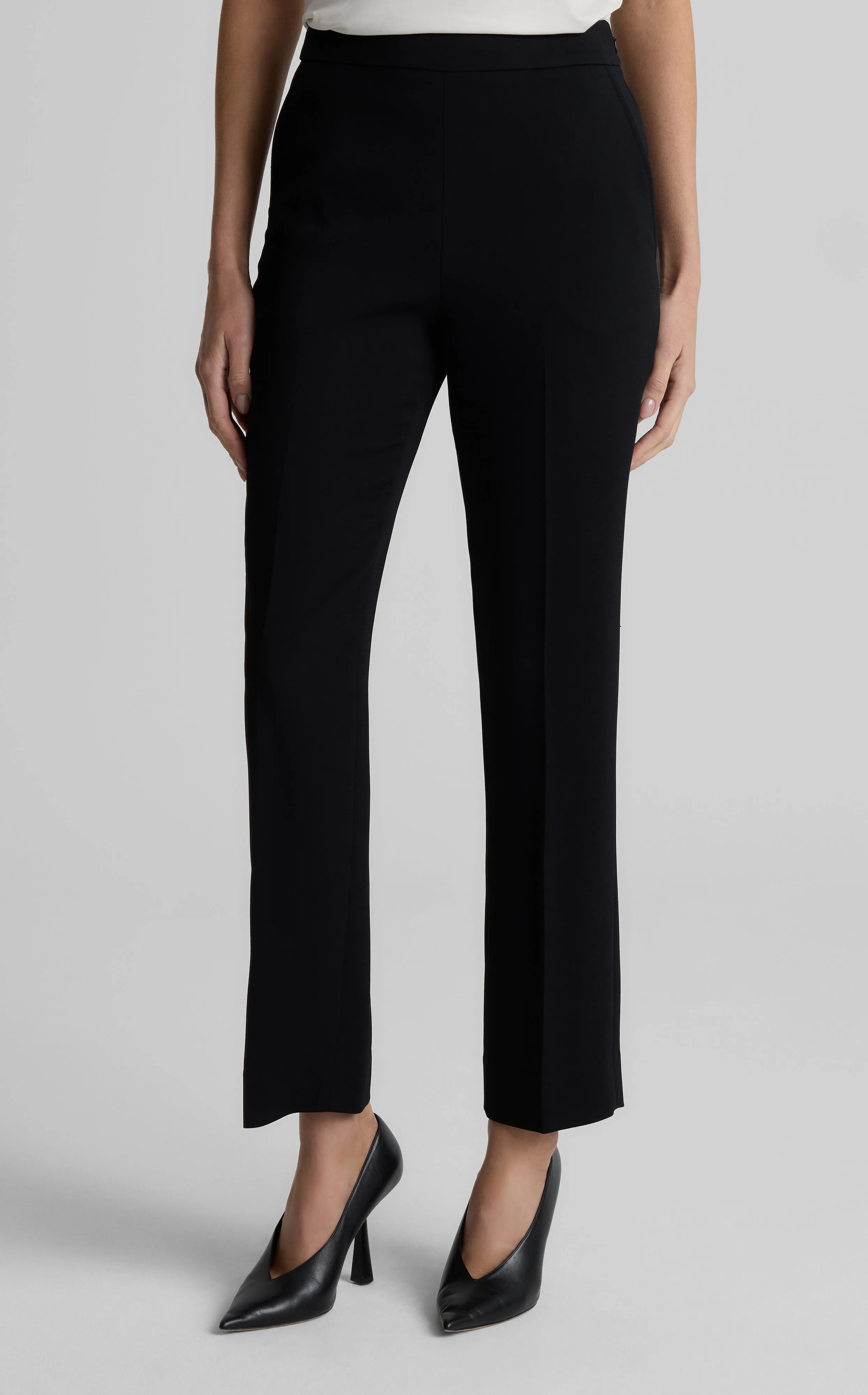 Isabel Pant in Stretch Italian Viscose Blend sold by St. John product image thumbnail 3