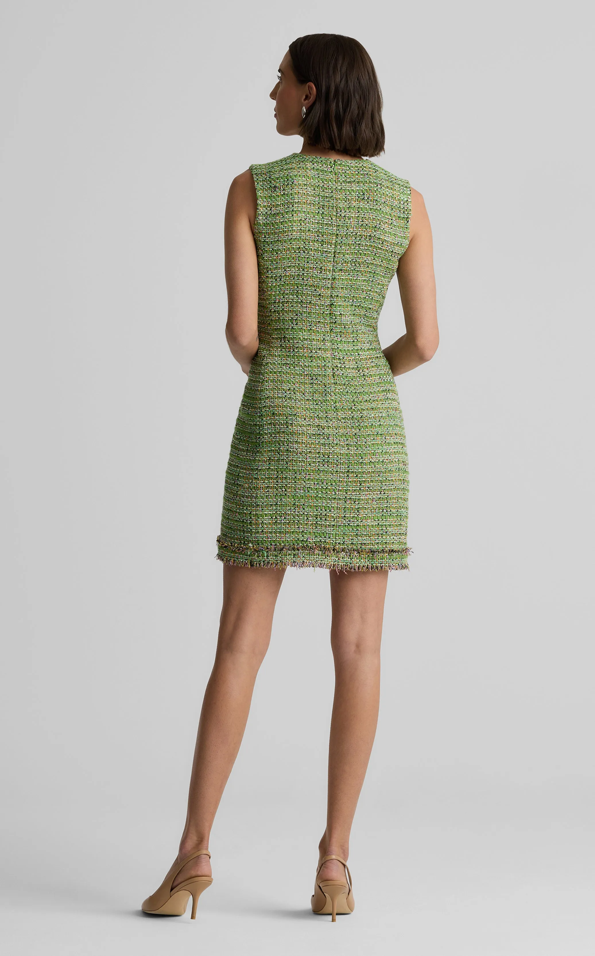 Larkin Dress in Lenox Tweed sold by St. John product image thumbnail 4