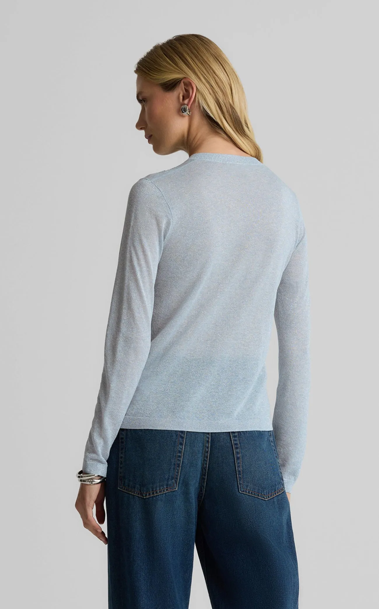 Dawn Cardigan in Embellished Knit sold by St. John product image thumbnail 4