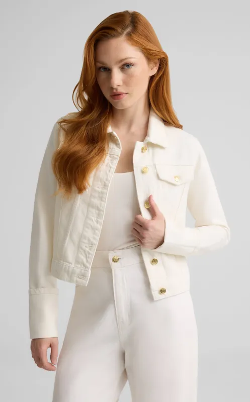 The Melrose Jean Jacket sold by St. John