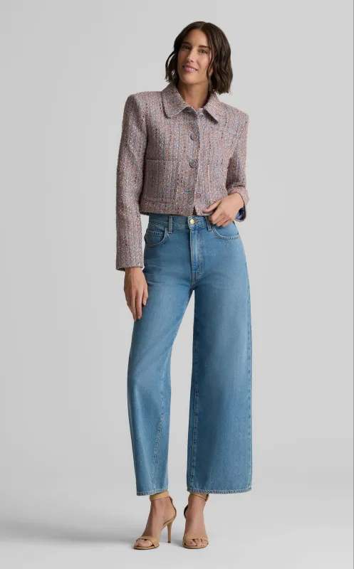 Naomi Jacket in Azure Tweed sold by St. John