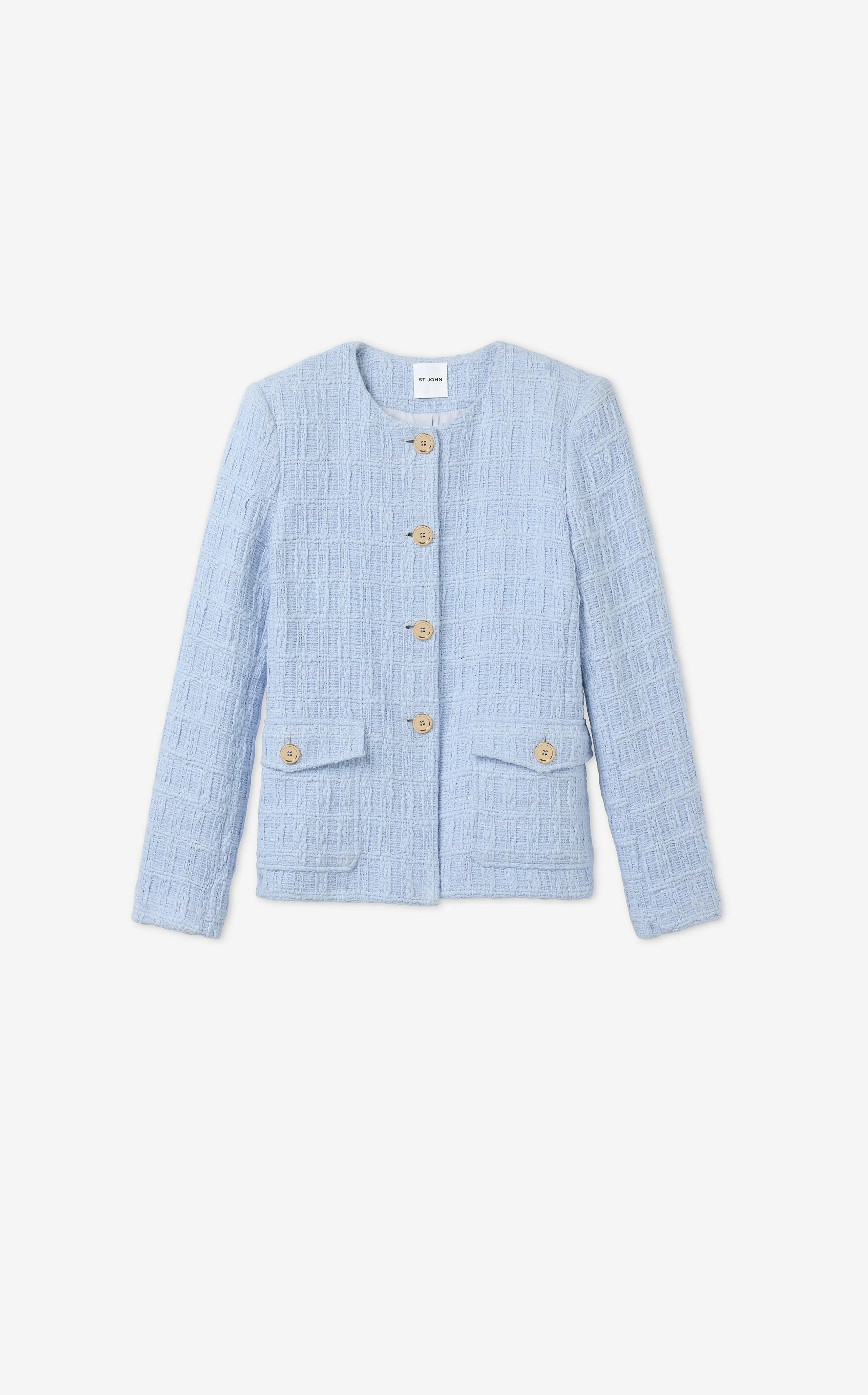 Jordan Jacket in Foundry Tweed sold by St. John product image thumbnail 2