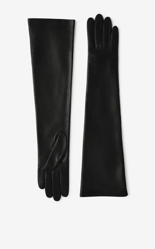 Long Leather Gloves sold by St. John
