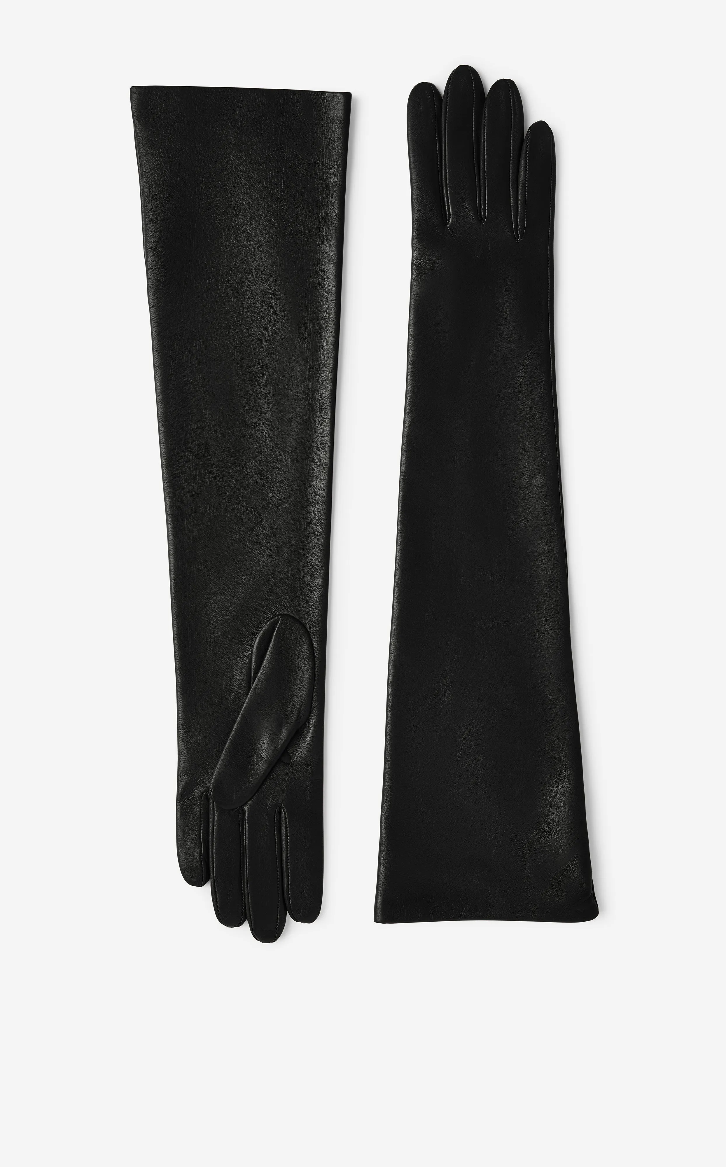 Long Leather Gloves sold by St. John