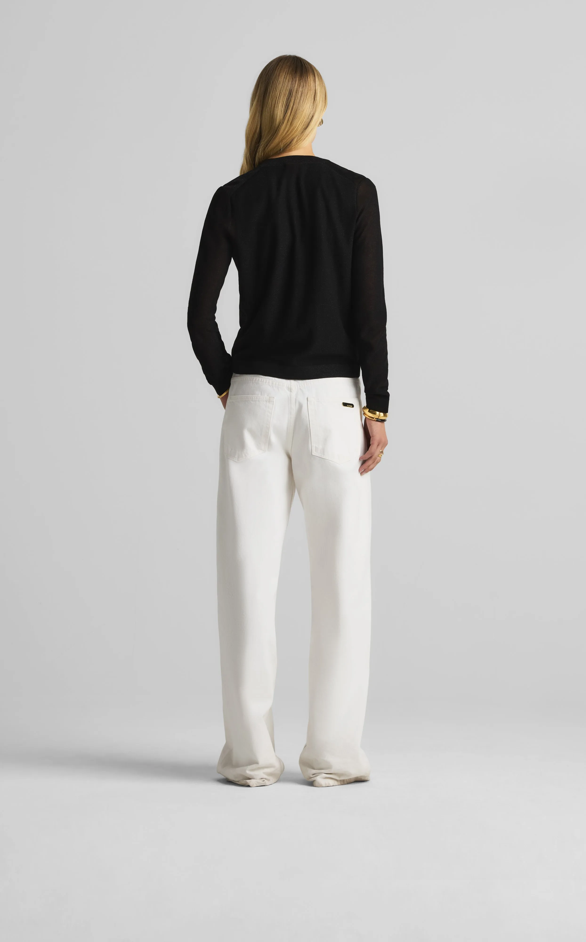 Fine Lurex Cardigan sold by St. John product image thumbnail 5