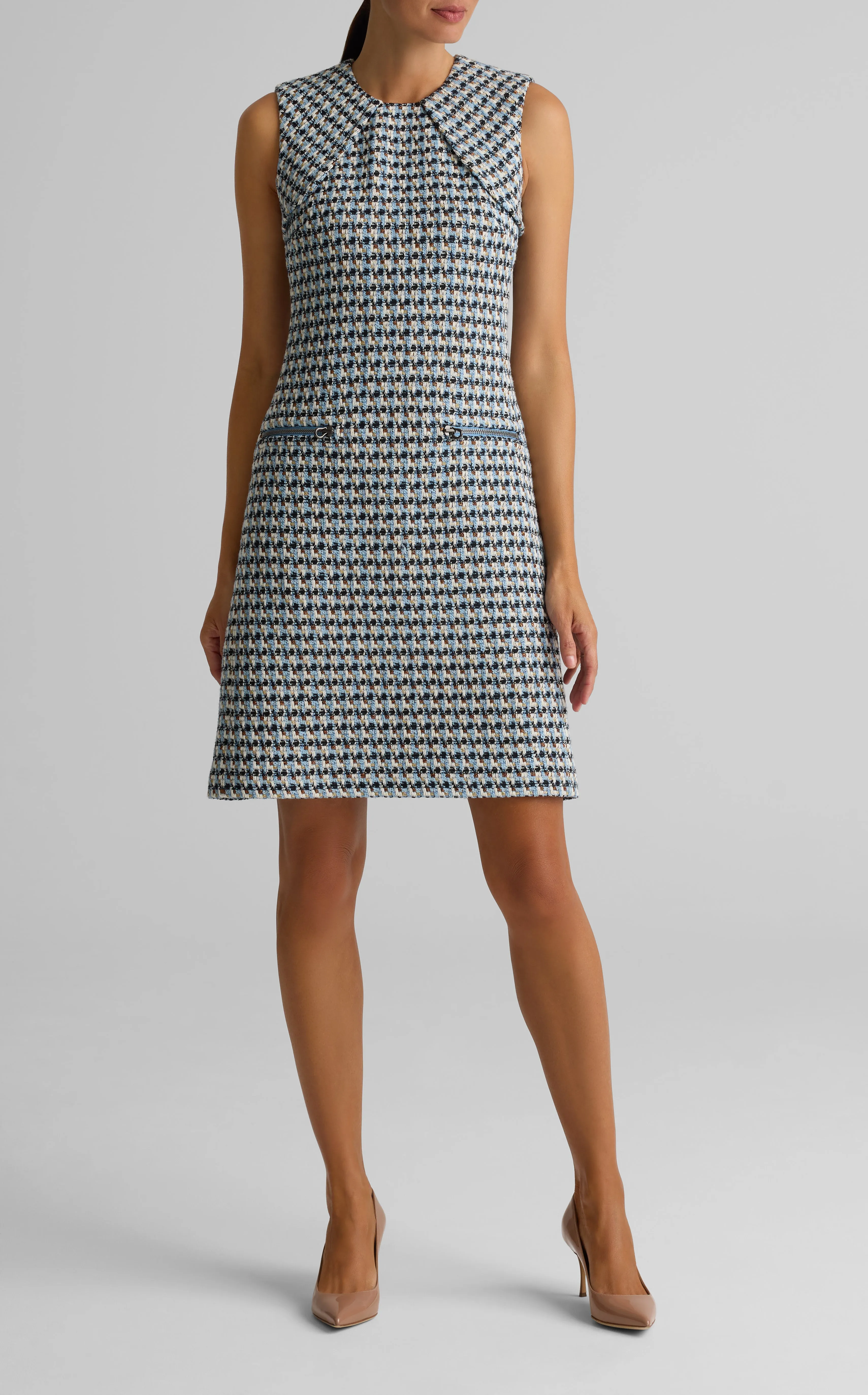 Italian Tweed Shift Dress sold by St. John