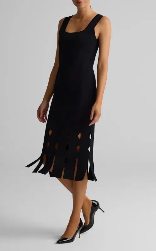 Elascose Knit Half Milano Dress sold by St. John