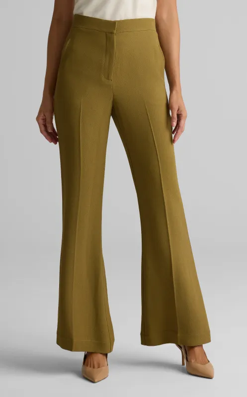 Textured Crepe Pant sold by St. John
