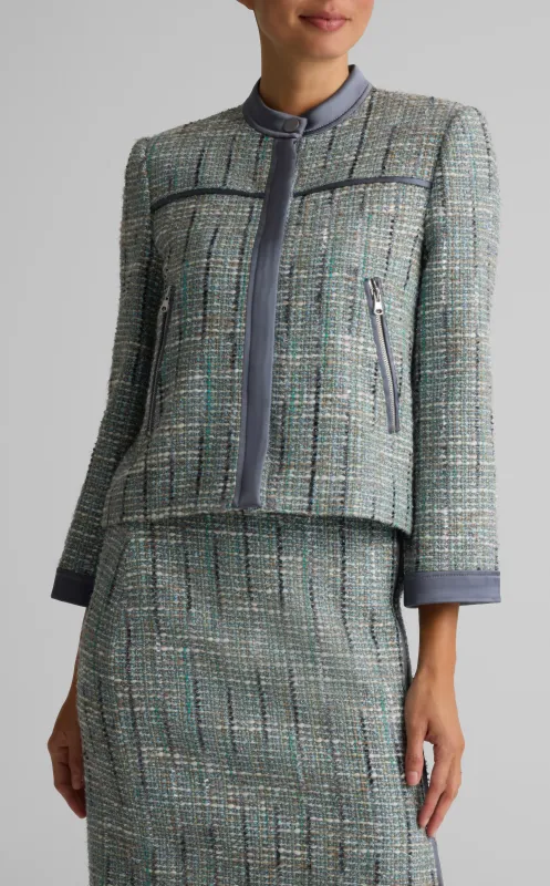 Lurex Tweed Jacket sold by St. John