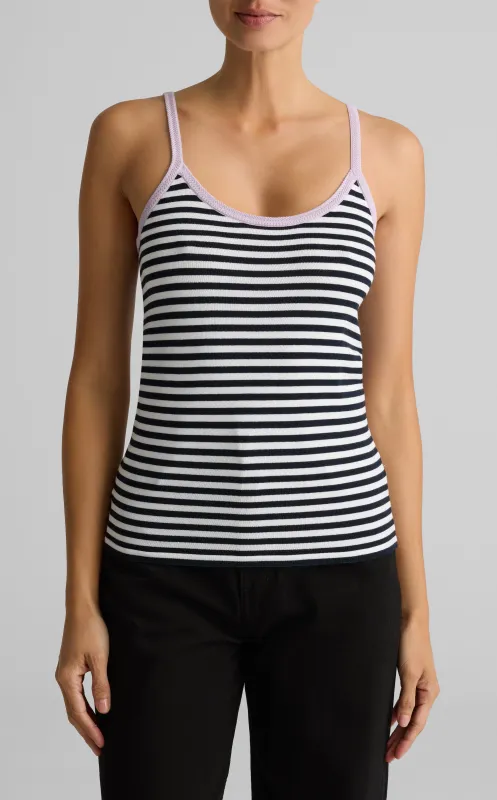 Breton Stripe Knit Sweater sold by St. John