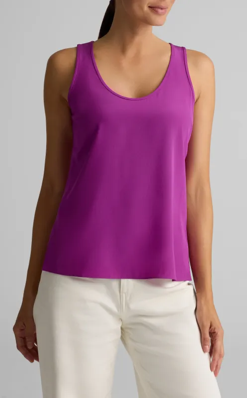 Silk Crepe de Chine Shell sold by St. John