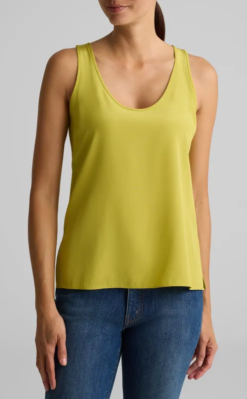 Silk Crepe de Chine Shell sold by St. John