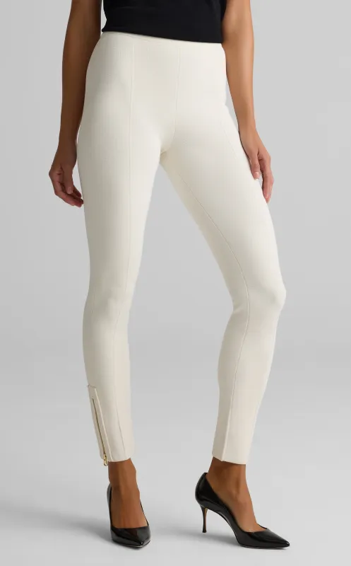 Double Face Pebble Knit Pant sold by St. John