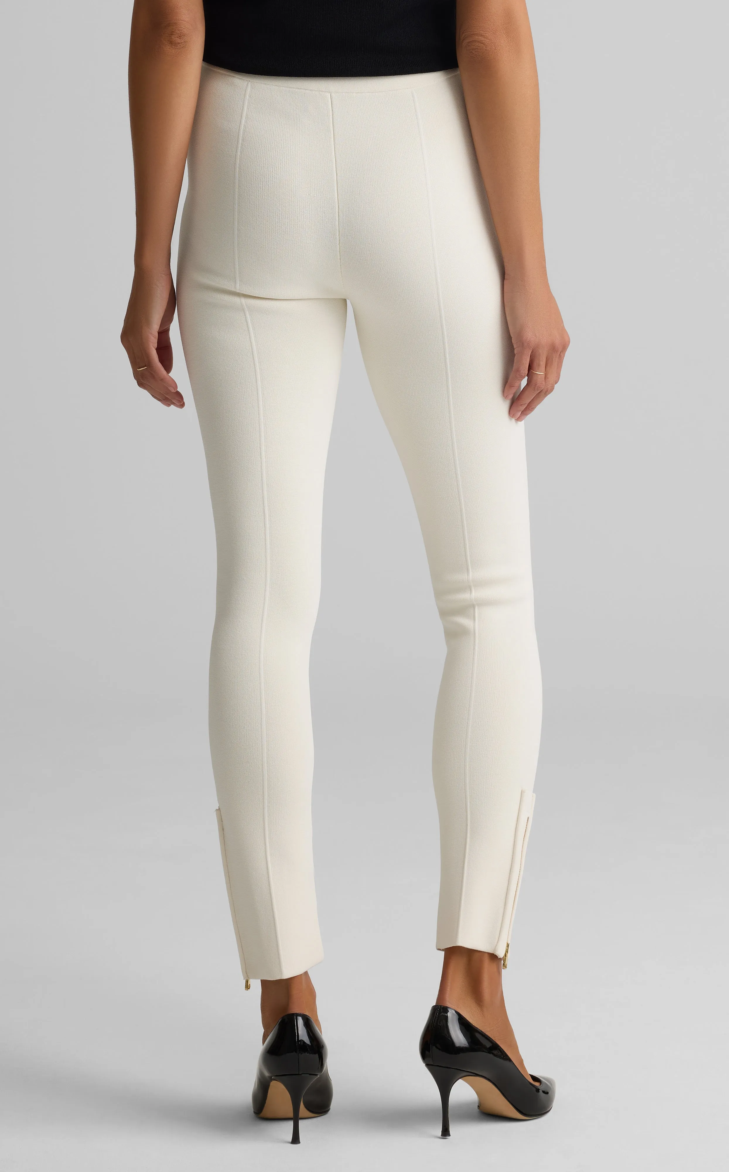 Double Face Pebble Knit Pant sold by St. John product image thumbnail 2