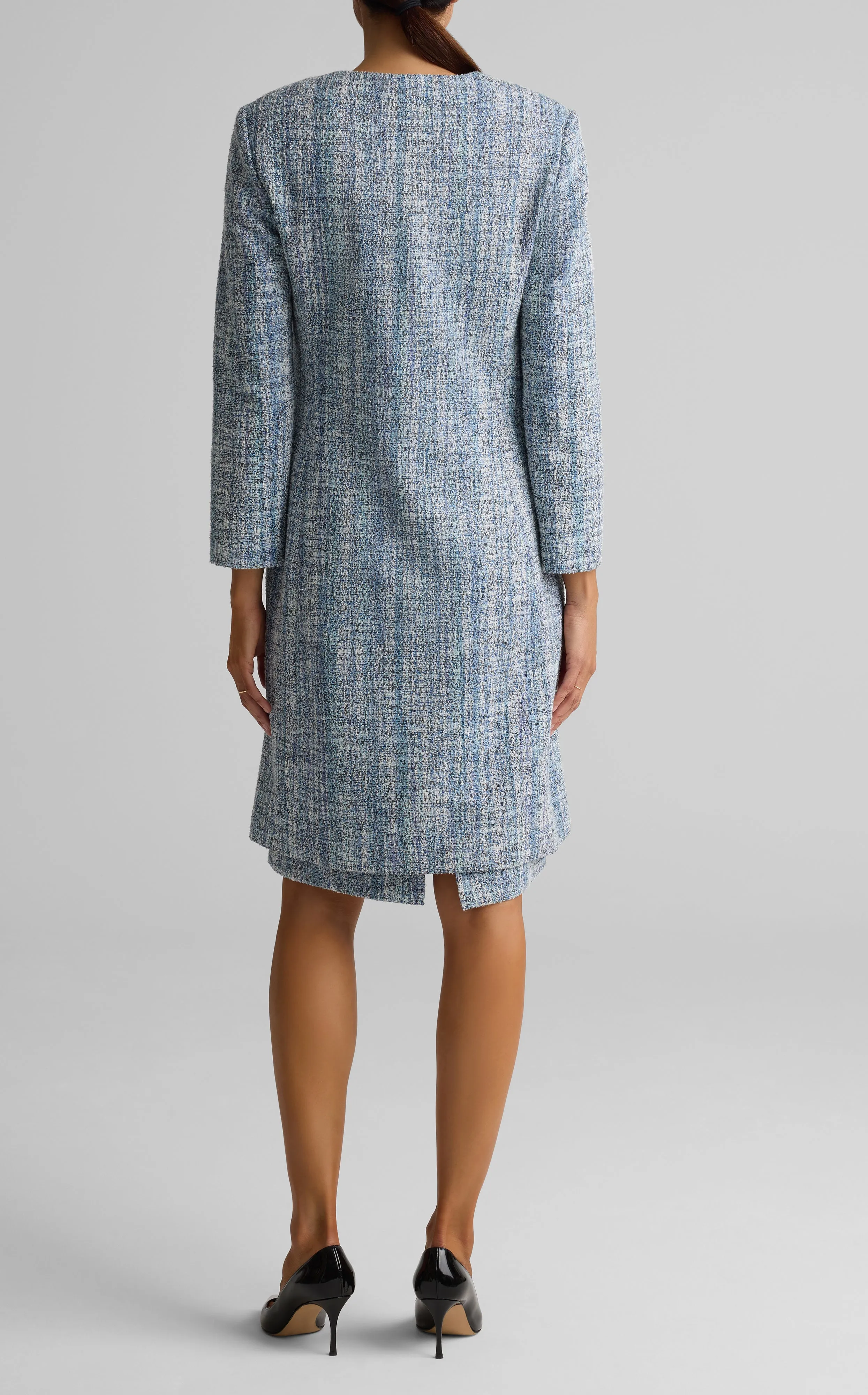 Stretch Lurex Marble Tweed Jacket sold by St. John product image thumbnail 2