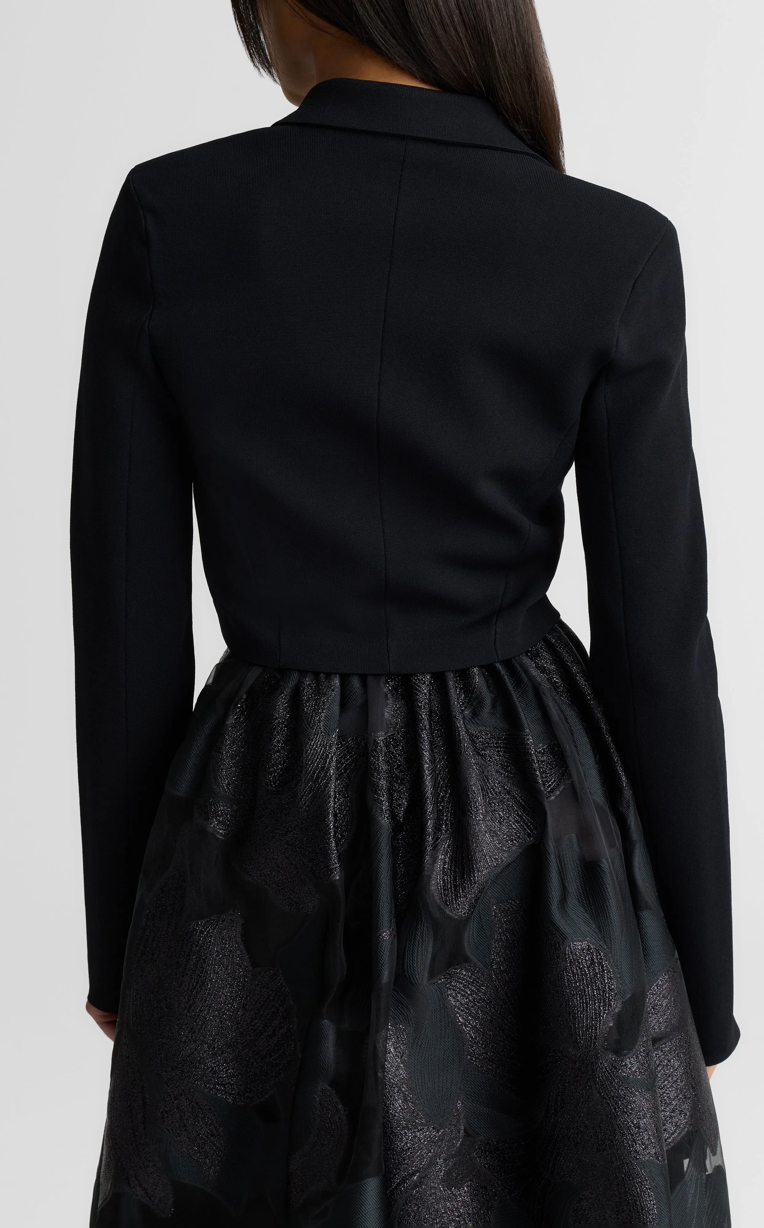 Josie Jacket In Santa Roma Knit sold by St. John product image thumbnail 3