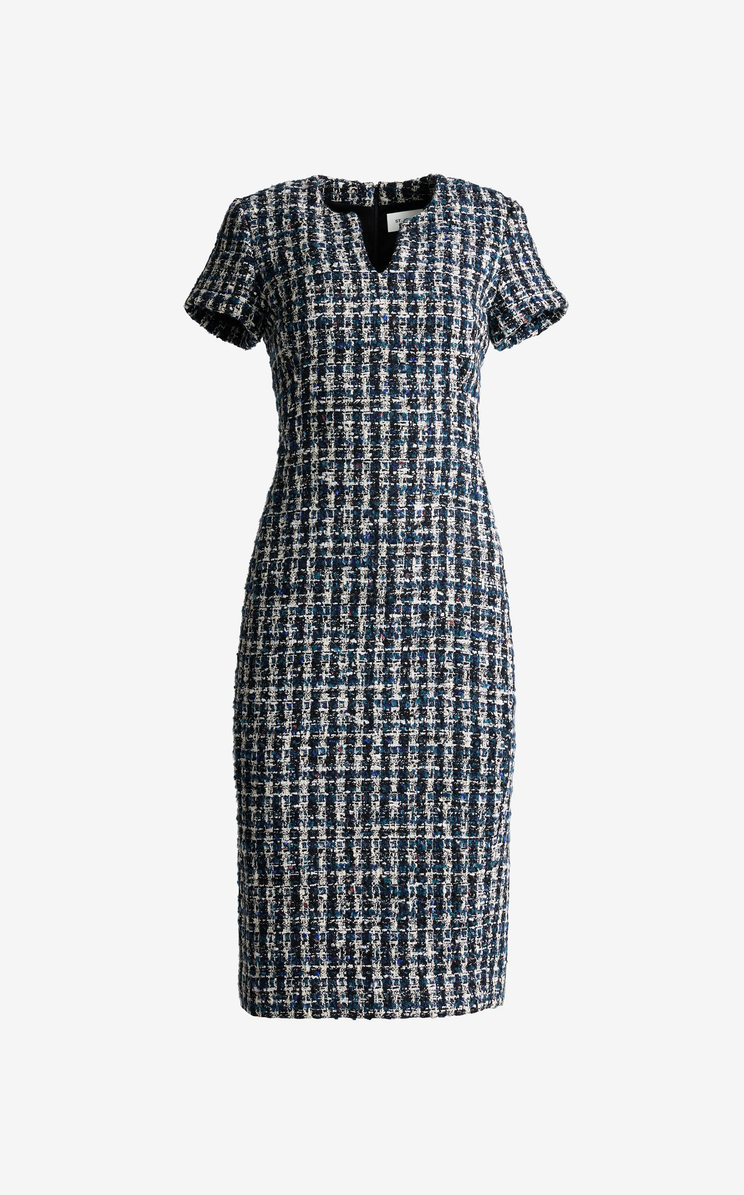 Vicki Dress In Aspen Tweed sold by St. John product image thumbnail 2