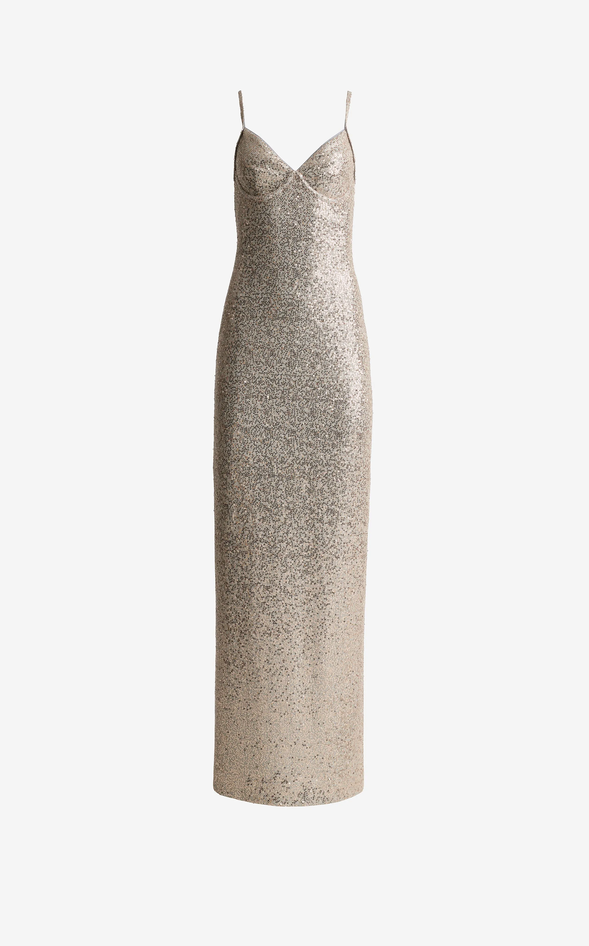 Isa Gown In Soft Tailored Sequin sold by St. John product image thumbnail 2