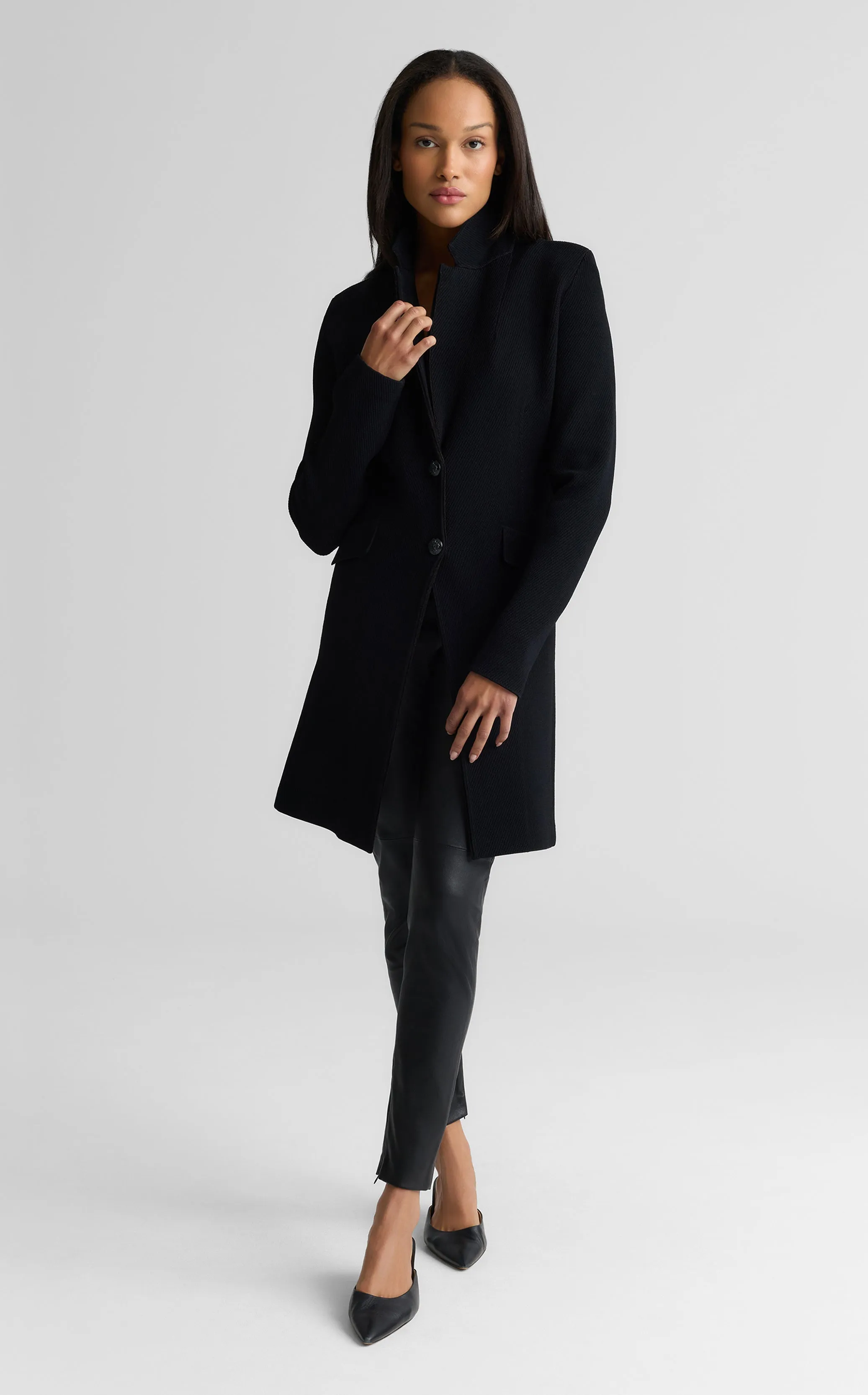 Marianne Jacket In Venezia Knit sold by St. John