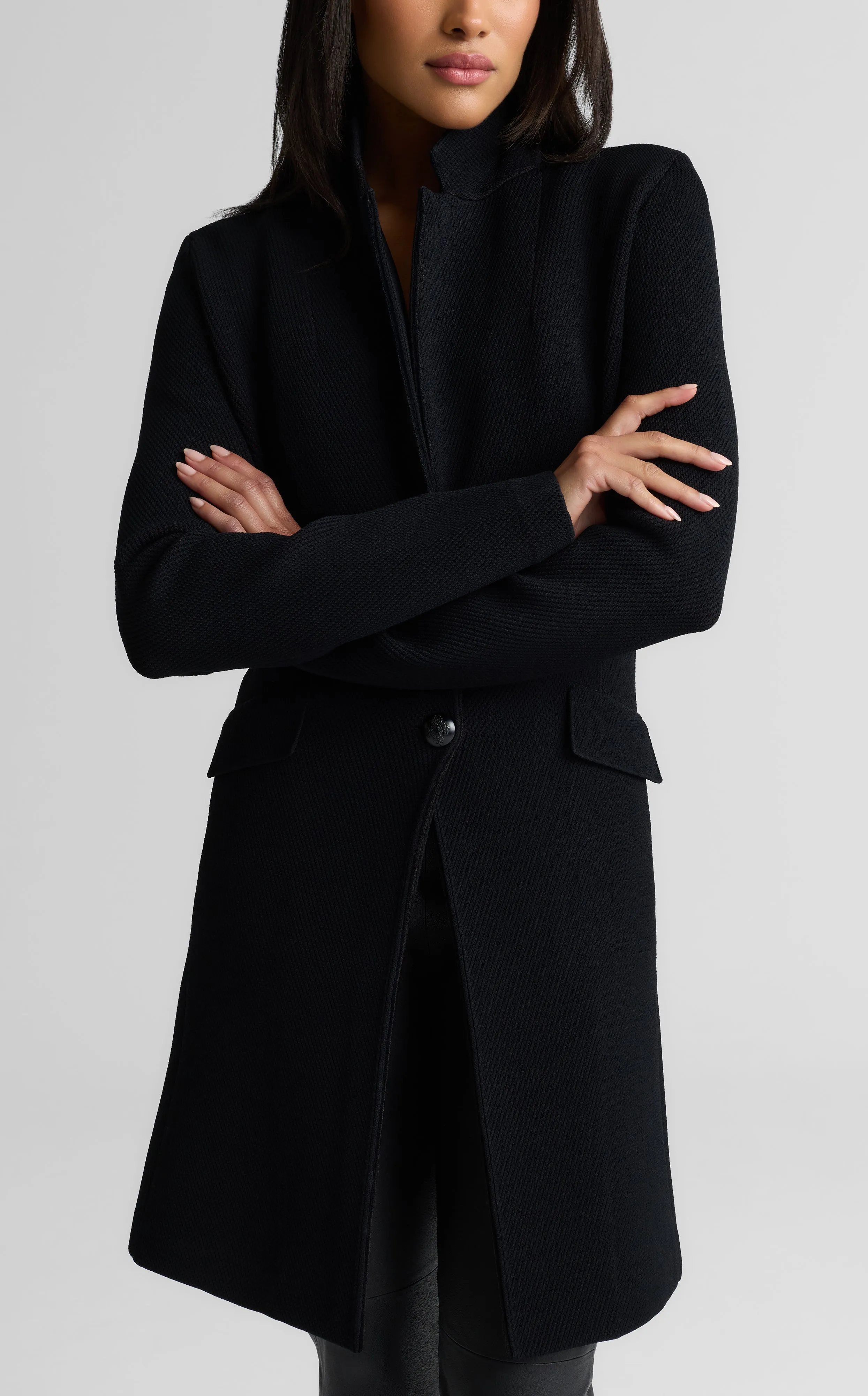 Marianne Jacket In Venezia Knit sold by St. John product image thumbnail 5