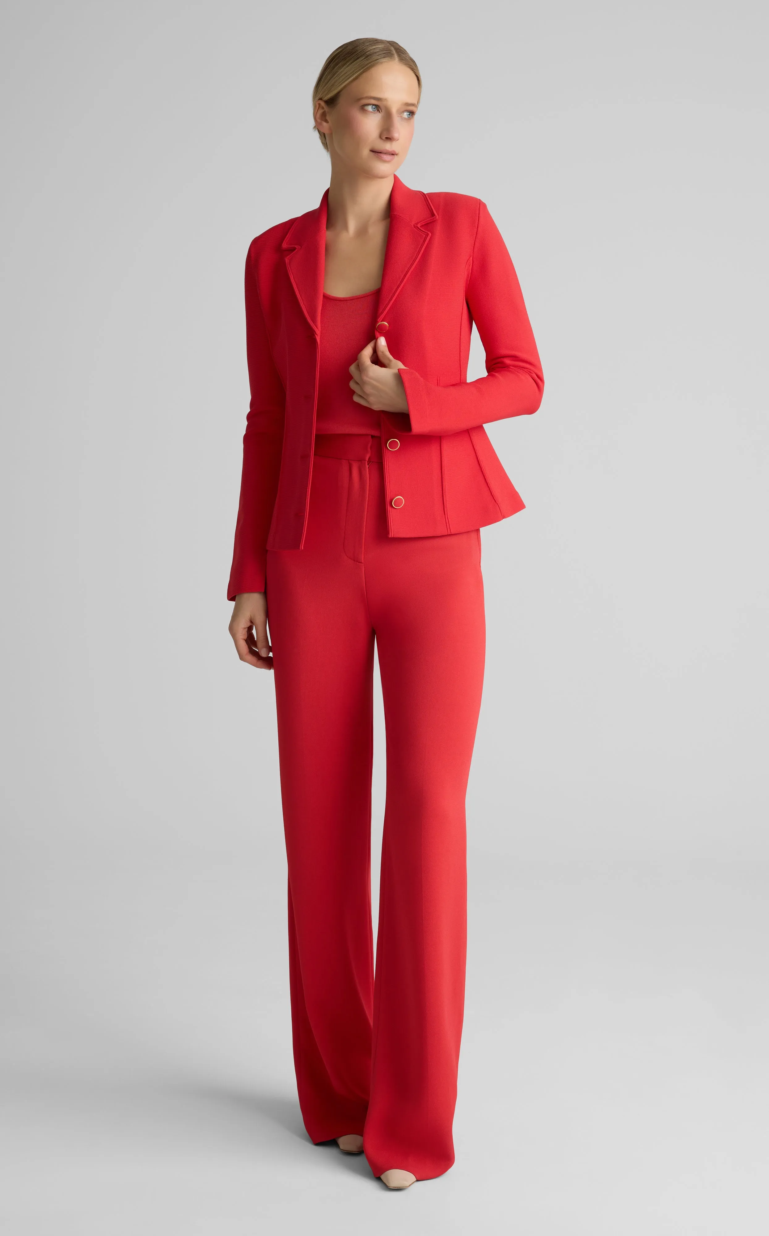 Adele Jacket in Valley Knit sold by St. John product image thumbnail 3