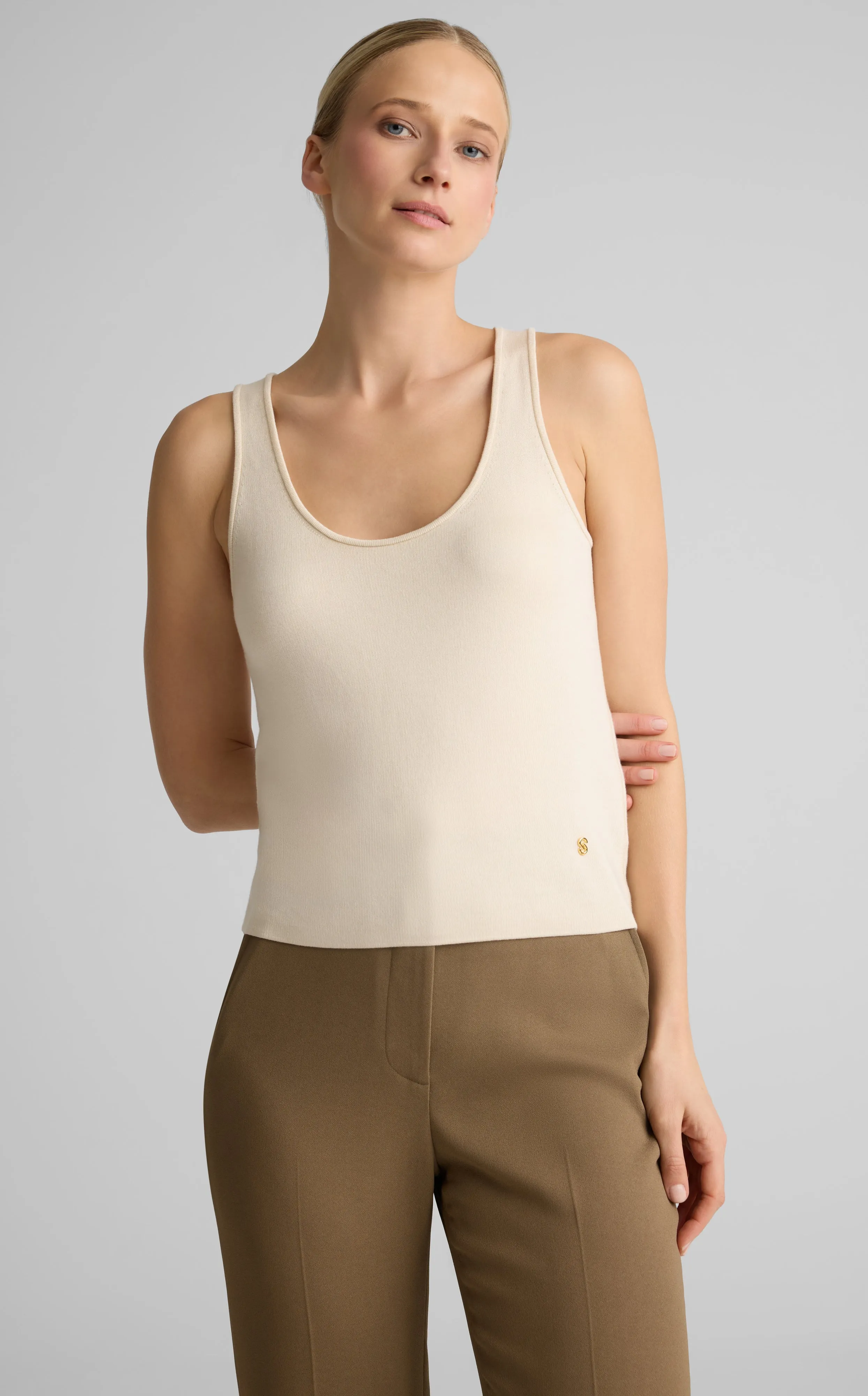 Pari Shell In Silk Cotton sold by St. John