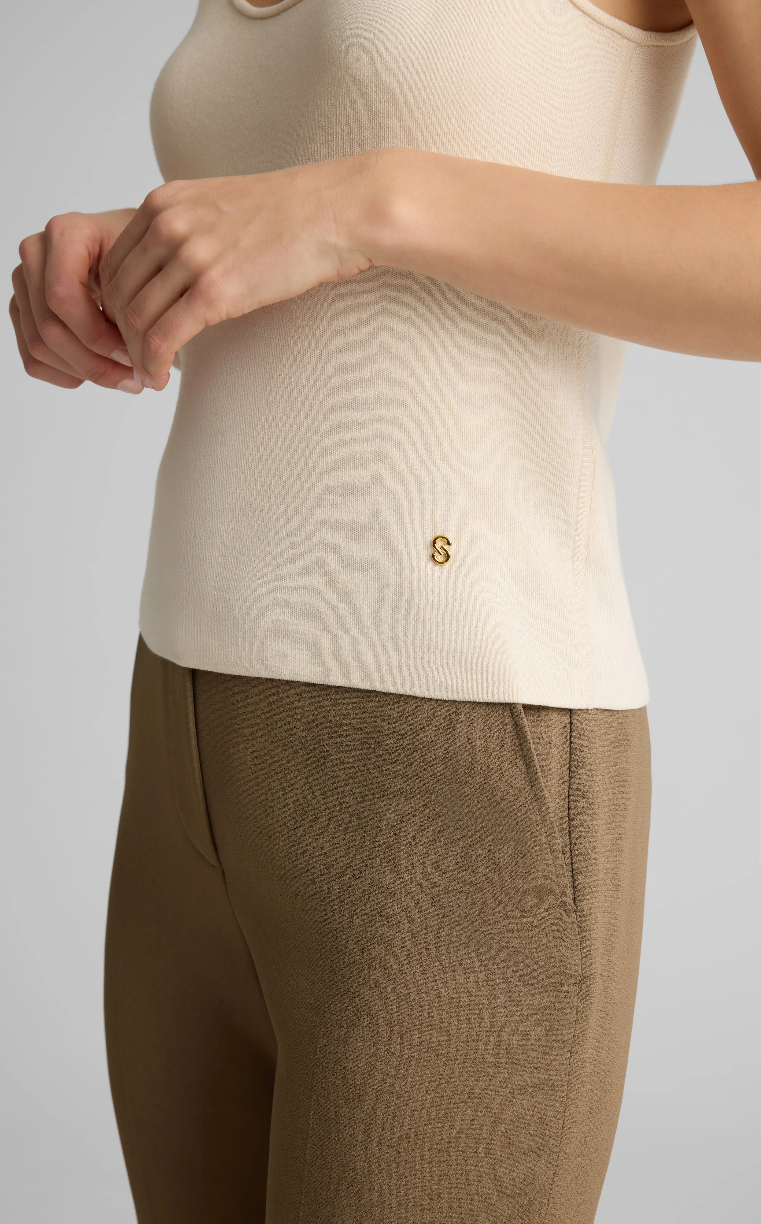 Pari Shell In Silk Cotton sold by St. John product image thumbnail 5
