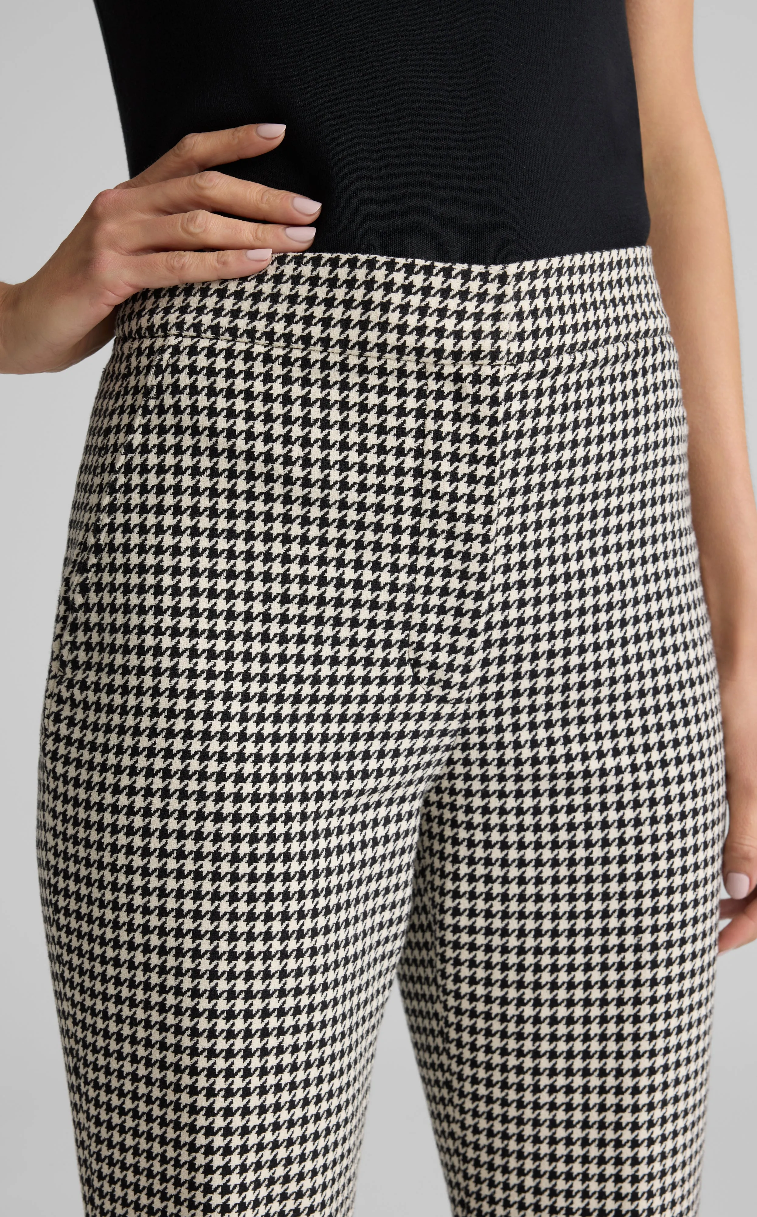 Isabel Pant in Vichy Suiting sold by St. John product image thumbnail 4