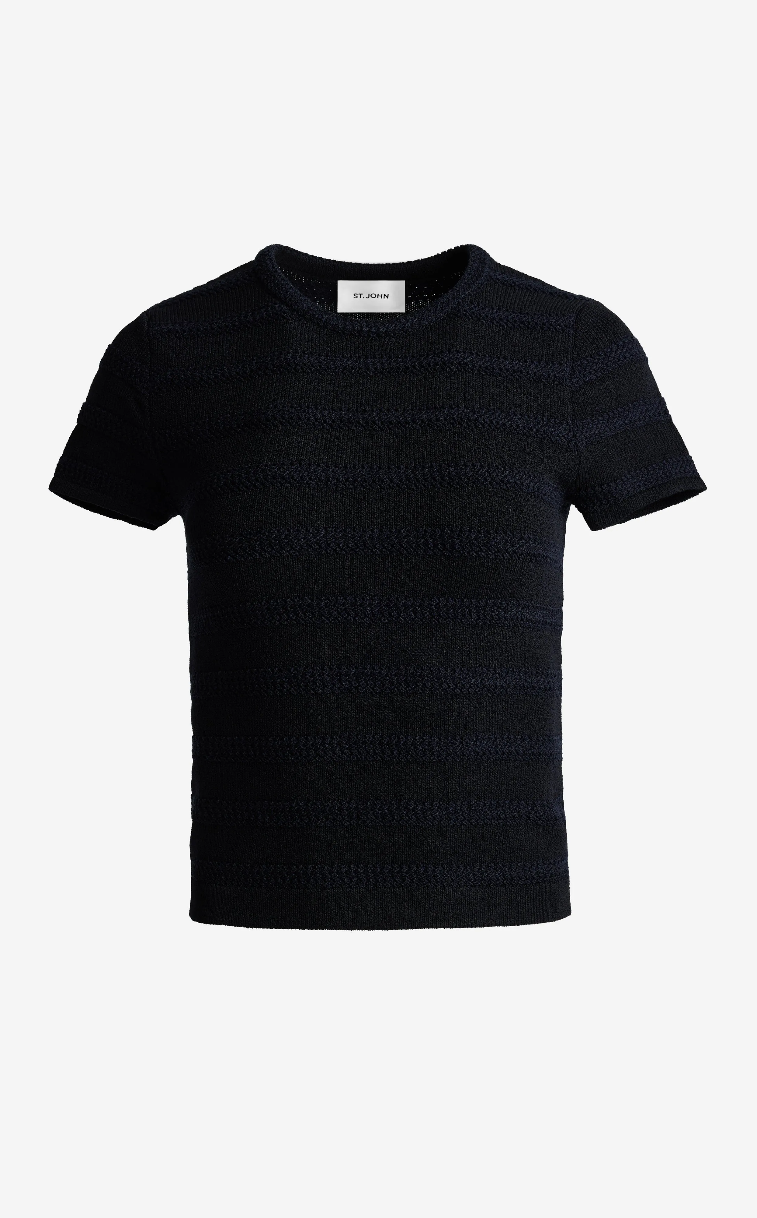 Lori Sweater In Breton Stripe Knit sold by St. John product image thumbnail 2