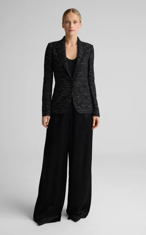 Elvie Jacket in Cannes Tweed made by St. John