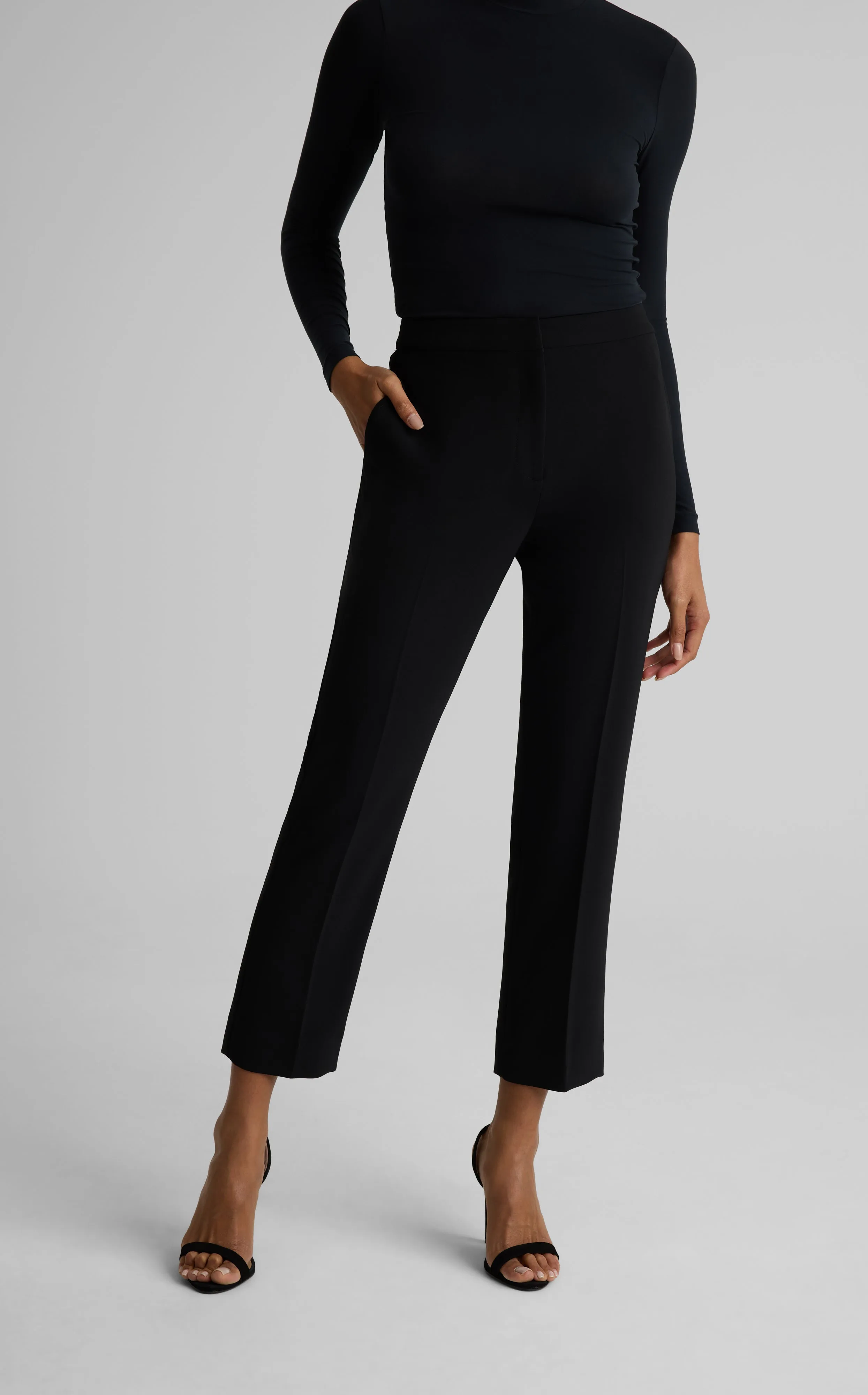 Isabel Pant In Soft Stretch Suiting sold by St. John product image thumbnail 3