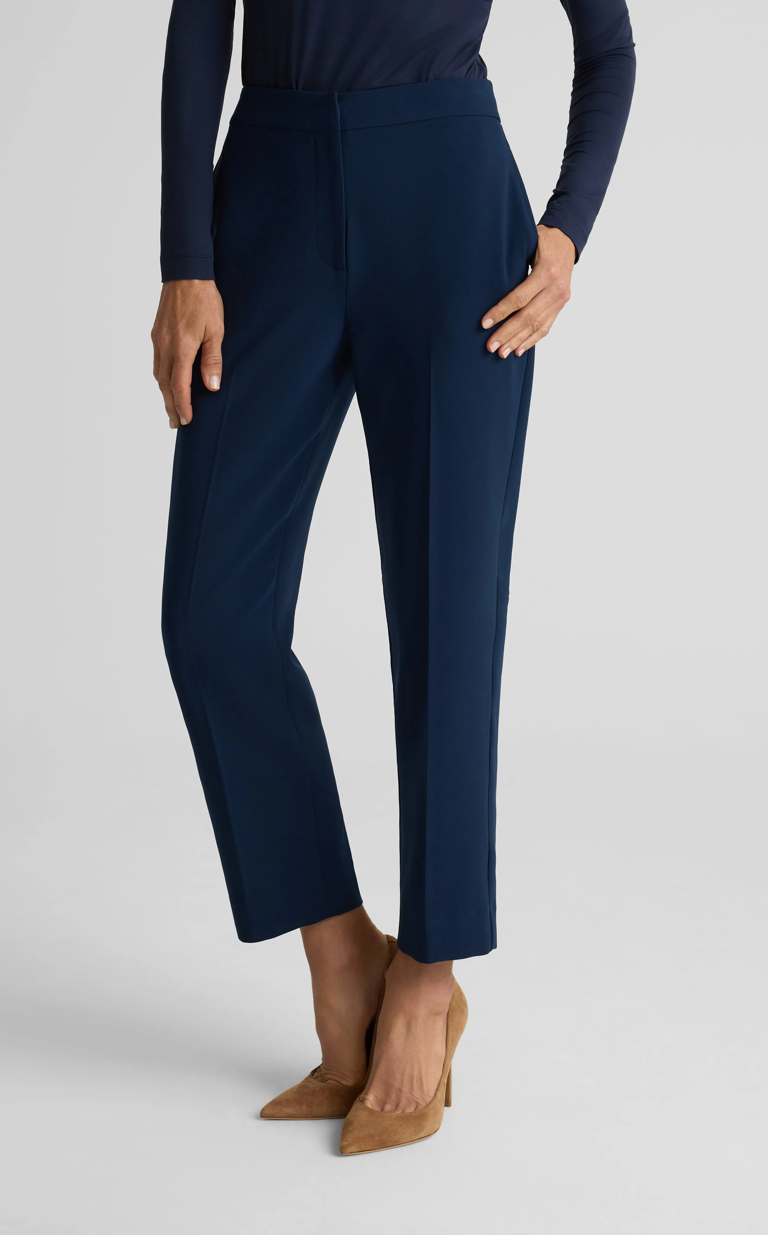 Isabel Pant In Soft Stretch Suiting sold by St. John product image thumbnail 2
