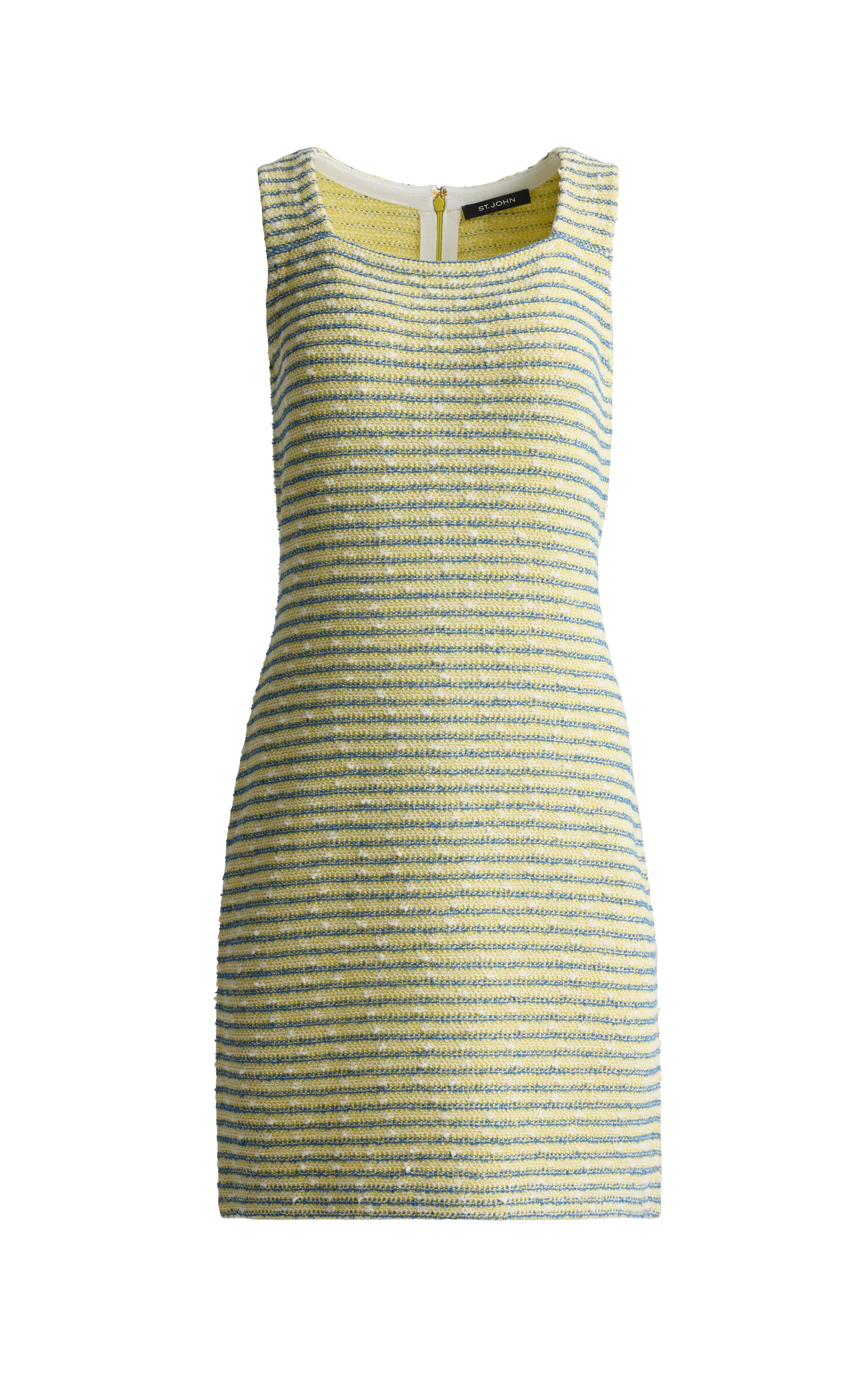 Slub Tweed Knit Dress sold by St. John product image thumbnail 3